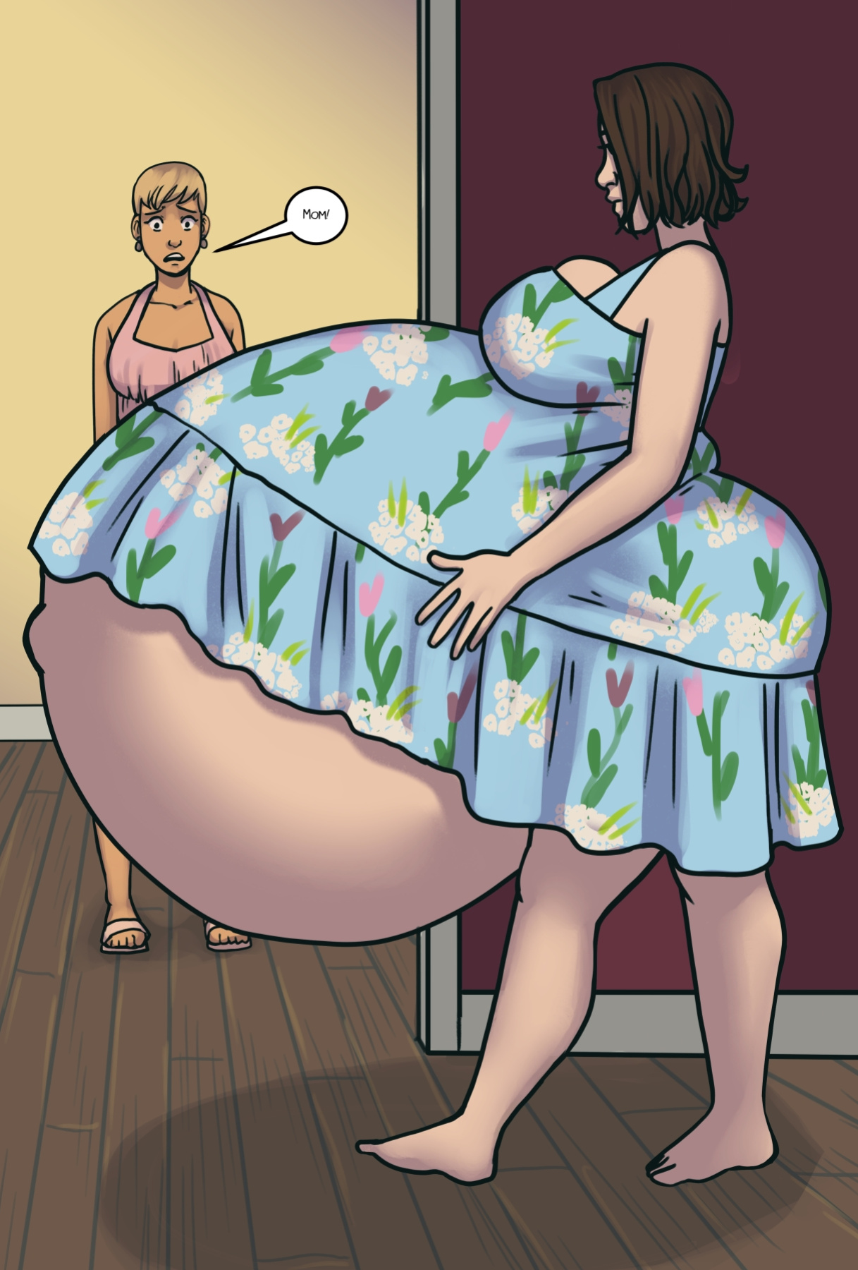[Olympic-Dames] Alien Pregnancy Expansion Comic COMPLETED