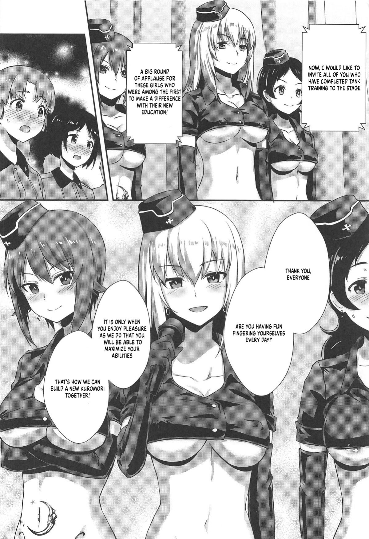 (C96) [chested (Tokupyon)] The Way How a Matriarch is Brought Up - Maho's Case, Bottom (Girls und Panzer)