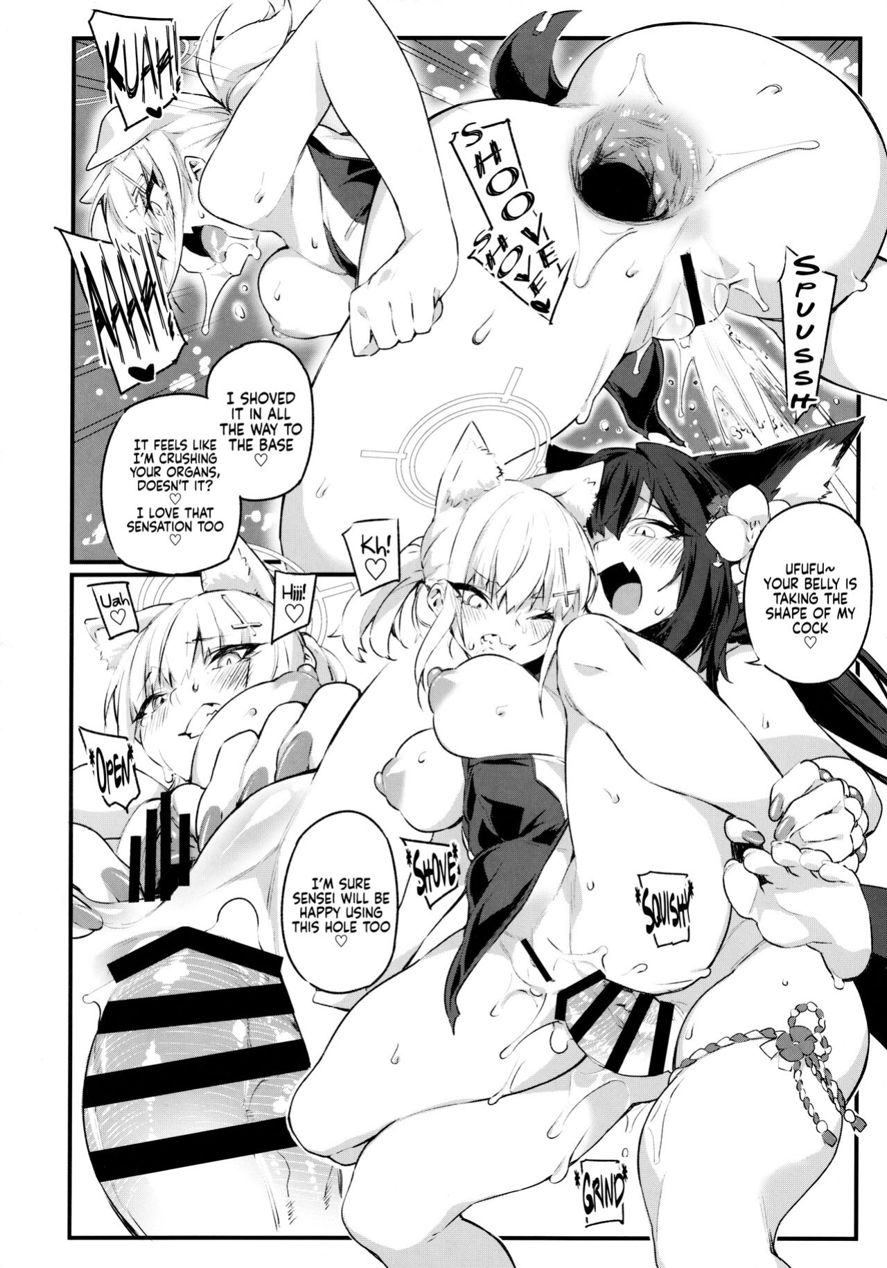 [SEVEN TAILS (Fukuinu)] SUMMER FOX HUNTING (Blue Archive) [Coffedrug]