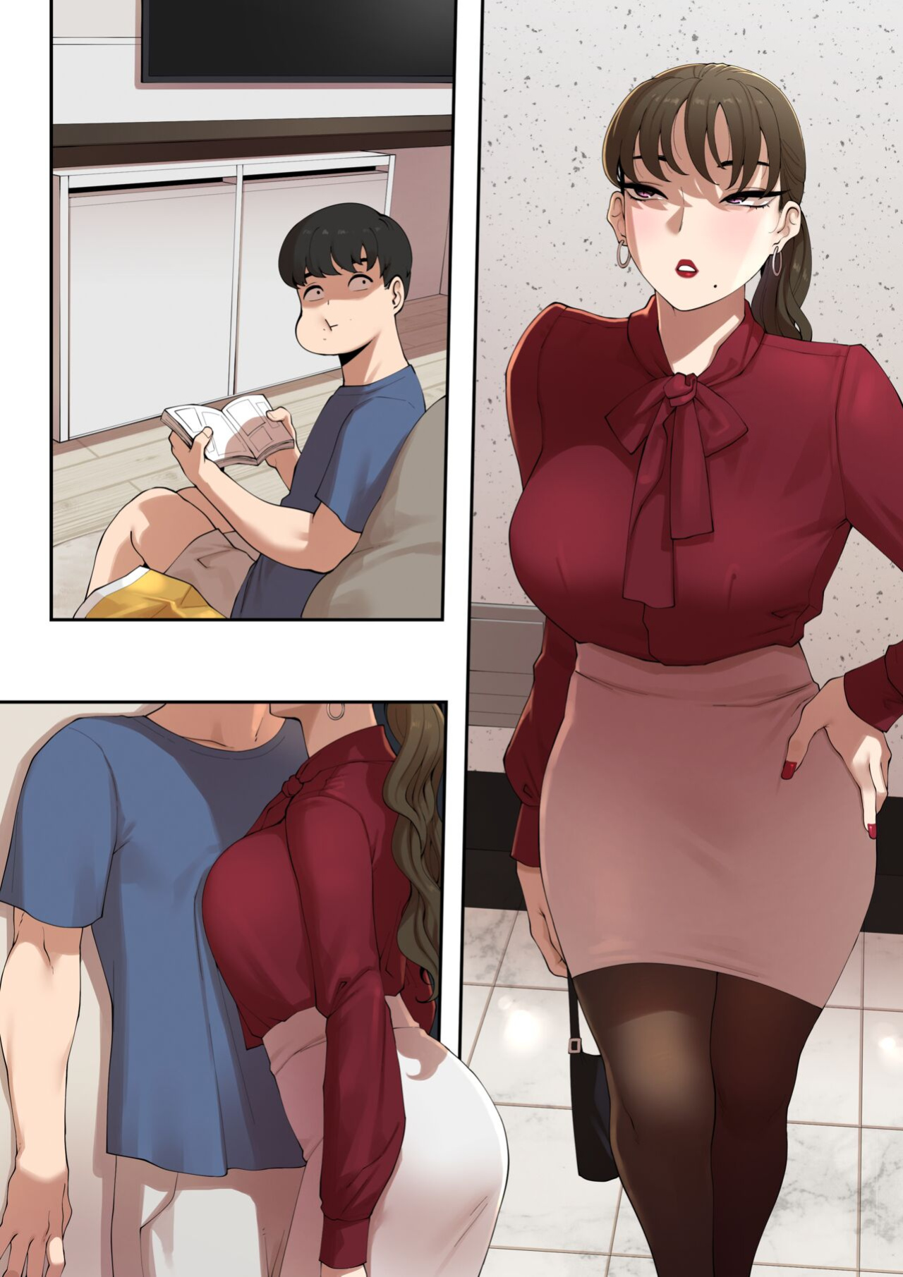 [ABBB] Delivery MILF