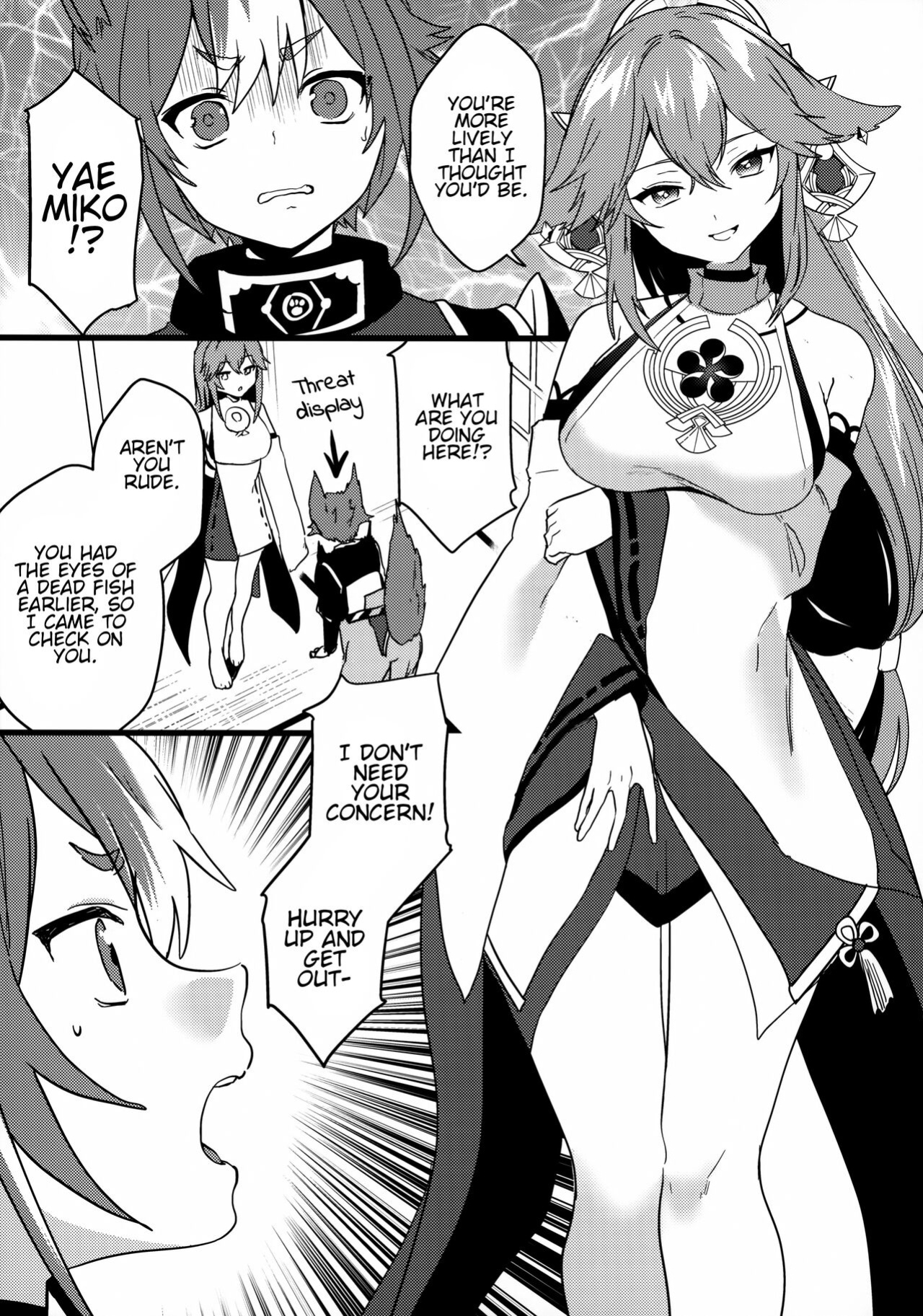 (C100) [PANA LAND (Kazepana)] Inu to Kitsune ga Majiwaru Yoru ni | The Relationship Between The Dog And Fox In The Night (Genshin Impact) [JKScans]