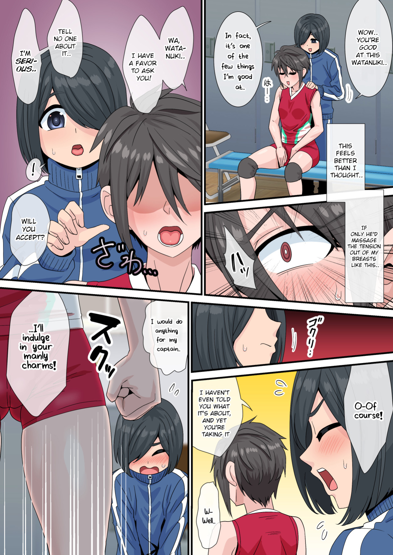 [PO Buyuu (Nagi Ichi)] Sakunyuu kara Hajimaru Seishun ~Volley-bu Shushou to Manager no Baai~