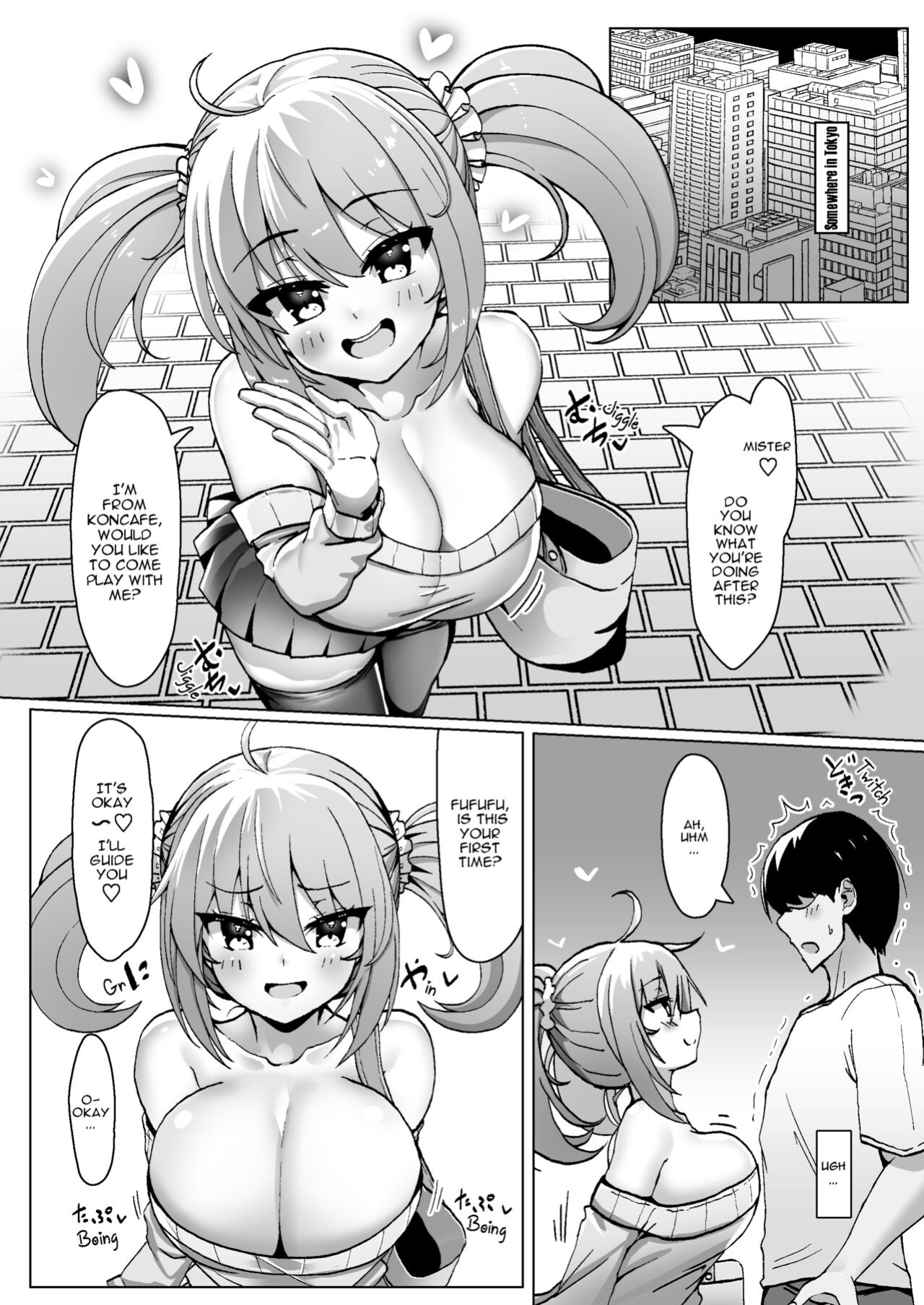 [FAP Seisakusho (Takimoto Yukari)] Bottakuri KonCafe Nanka ni Do-Hamari Shichatta ne | It Looks Like You Got Addicted to Koncafe But It's A Total Rip-Off [Hikari no Kaze]