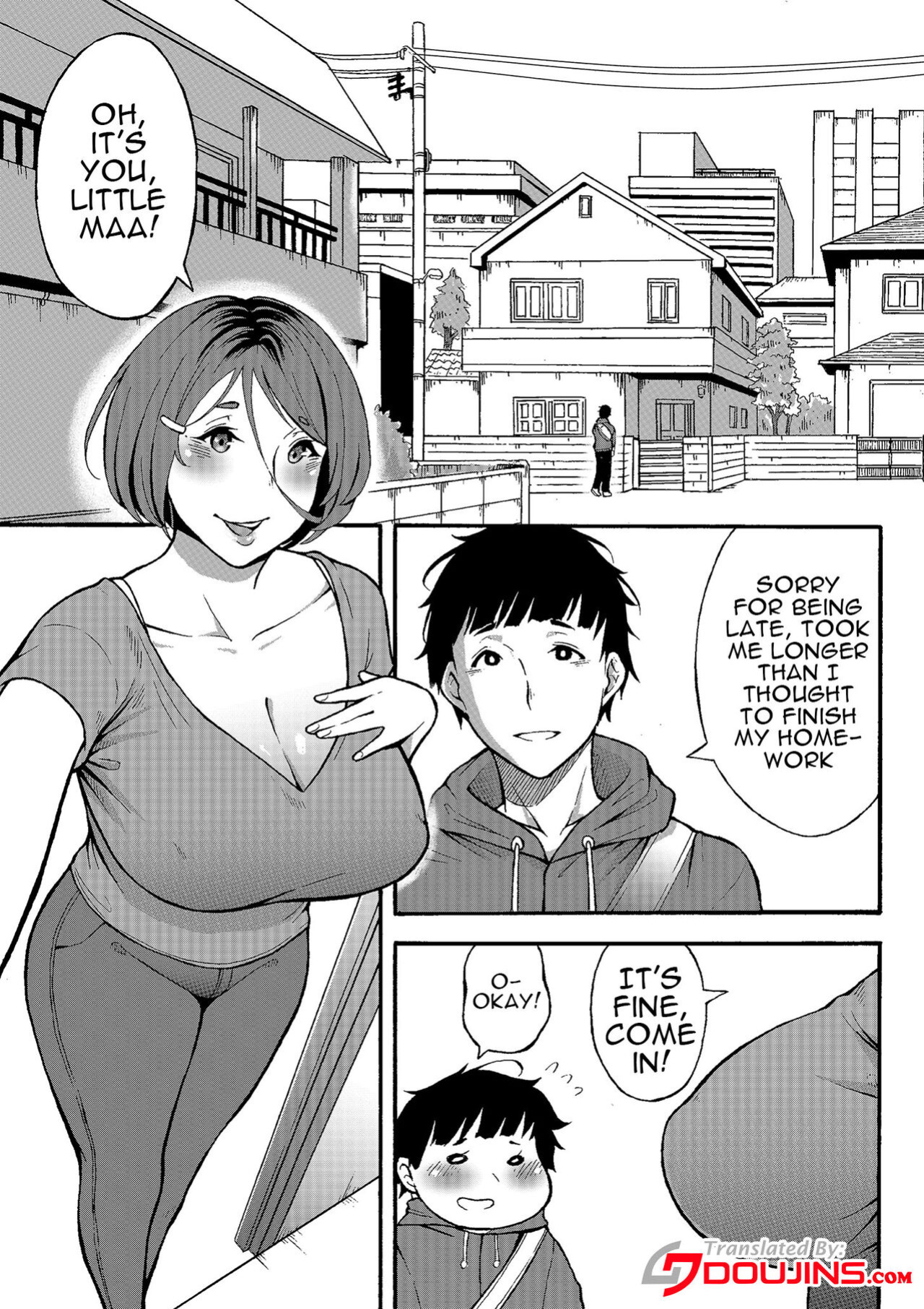 [Jiruman (Juuichi Gatsu)] Oba-han to Ee Koto Seehen? | Wanna Do Something Nice With Your Auntie?