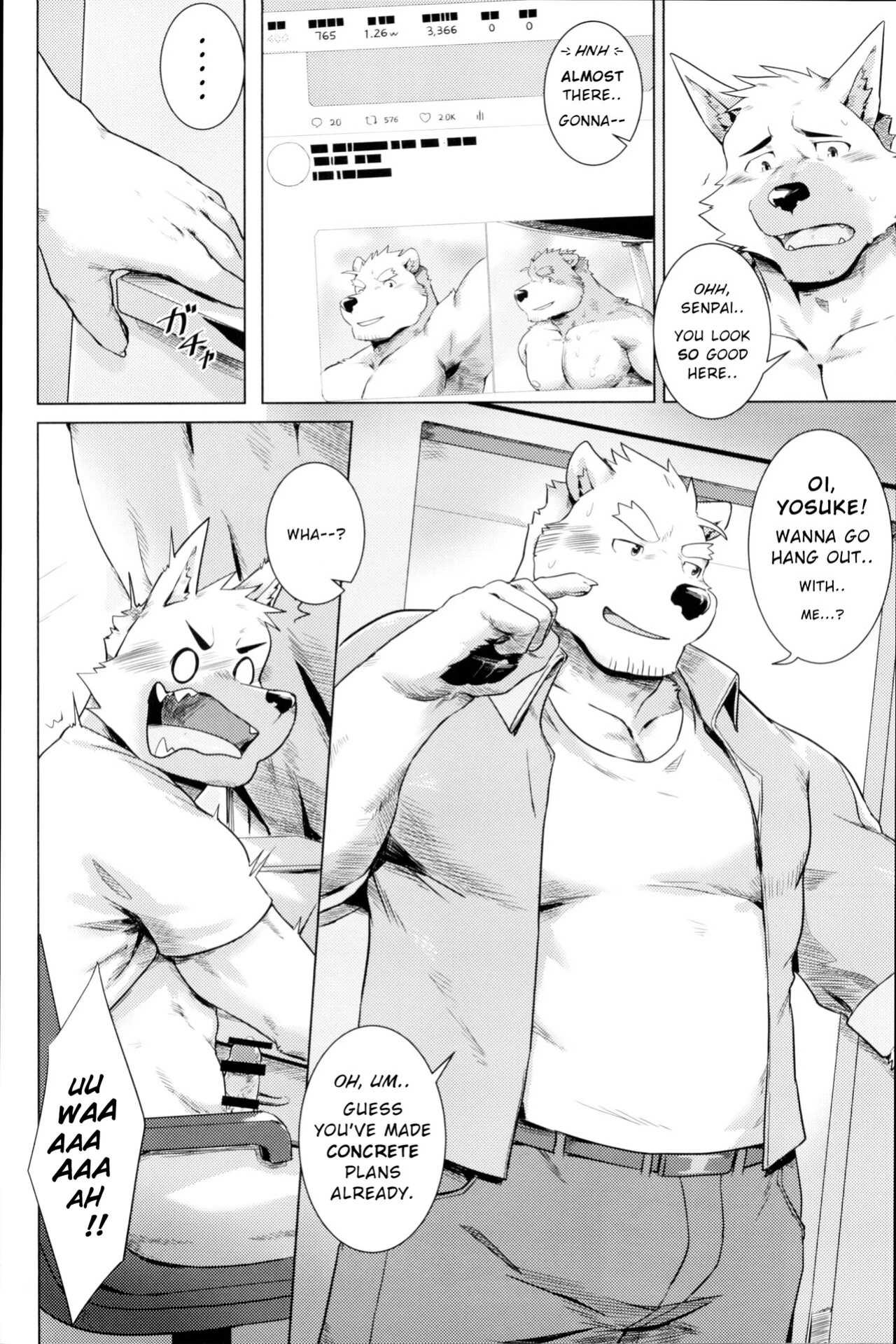 (Kemoket 9.5) [Mitsuwa Building (Taki Kaze)] HAPPY VALENTINE'S (Otoko Matsuri Bangaigou featuring TKA)