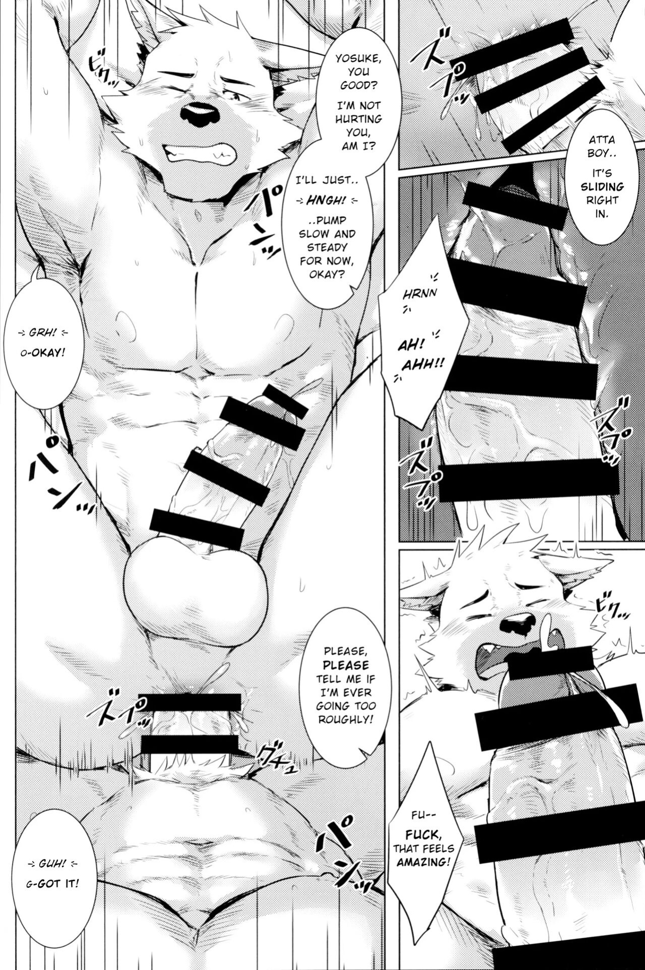 (Kemoket 9.5) [Mitsuwa Building (Taki Kaze)] HAPPY VALENTINE'S (Otoko Matsuri Bangaigou featuring TKA)