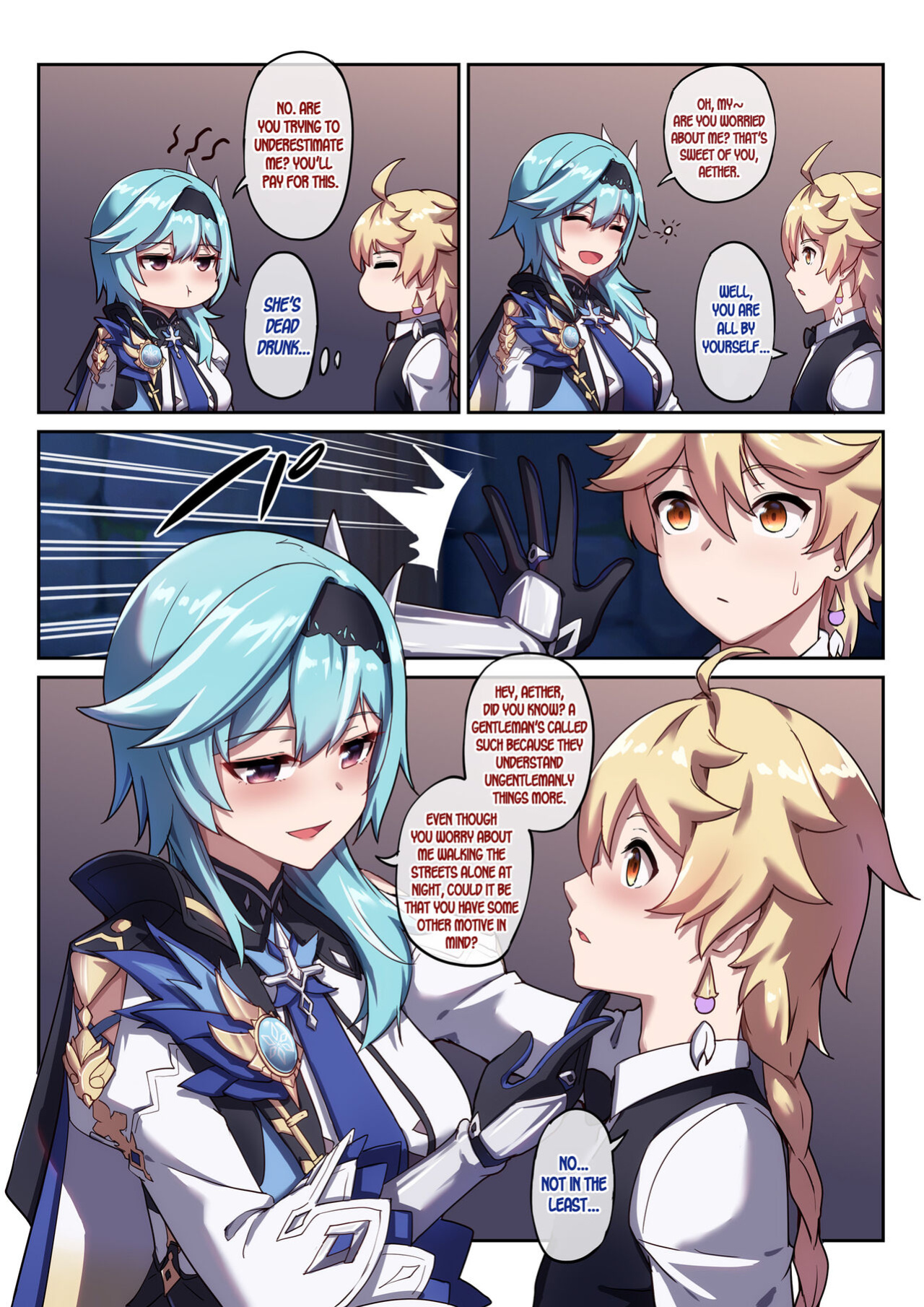 [Longbow Flintlock] Eula no Yotta Koudou | Eula's Drunken Escapade (Genshin Impact) [LunaticSeibah]