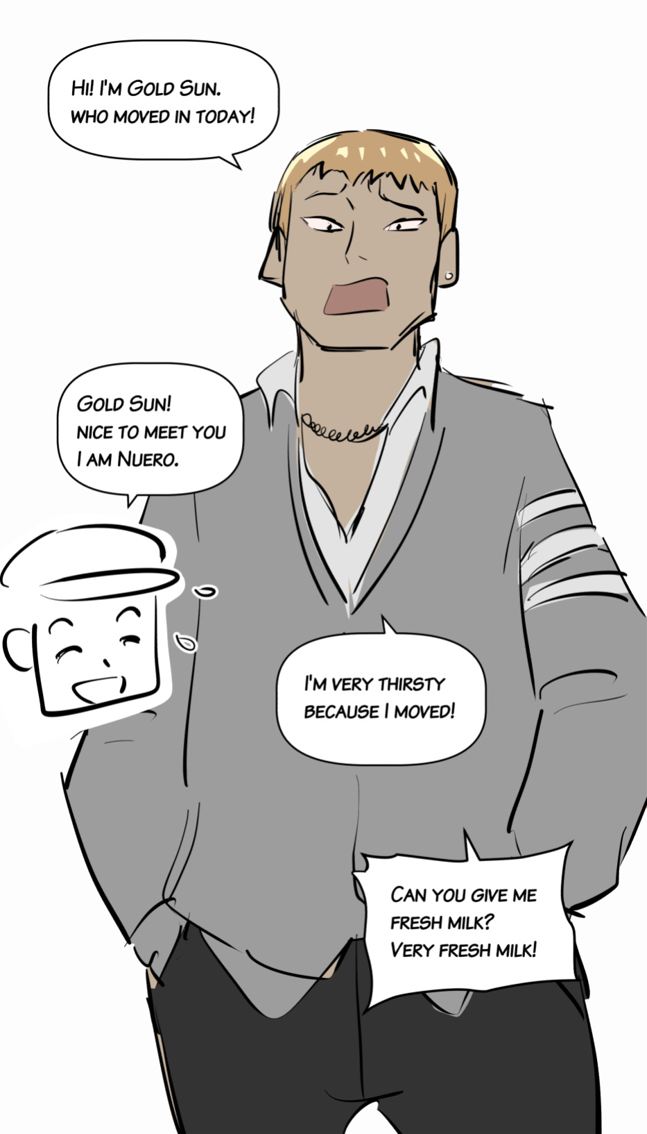 [yavaru] Carry a milk tank and deliver it
