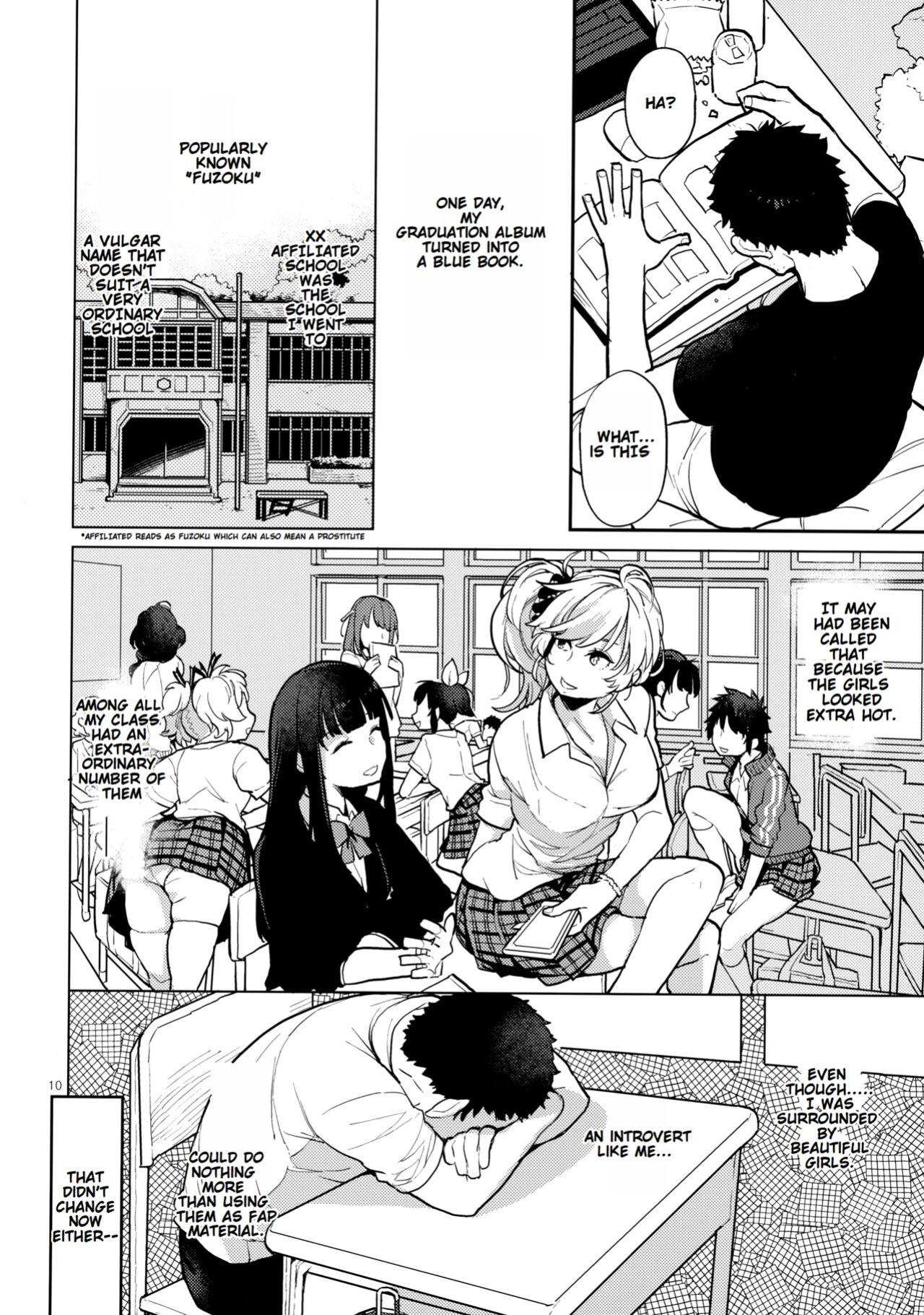 [Karegare (Kagami, Rei)] Doukyusei Fuuzoku | Hooker Classmates [Ivami Naparam]