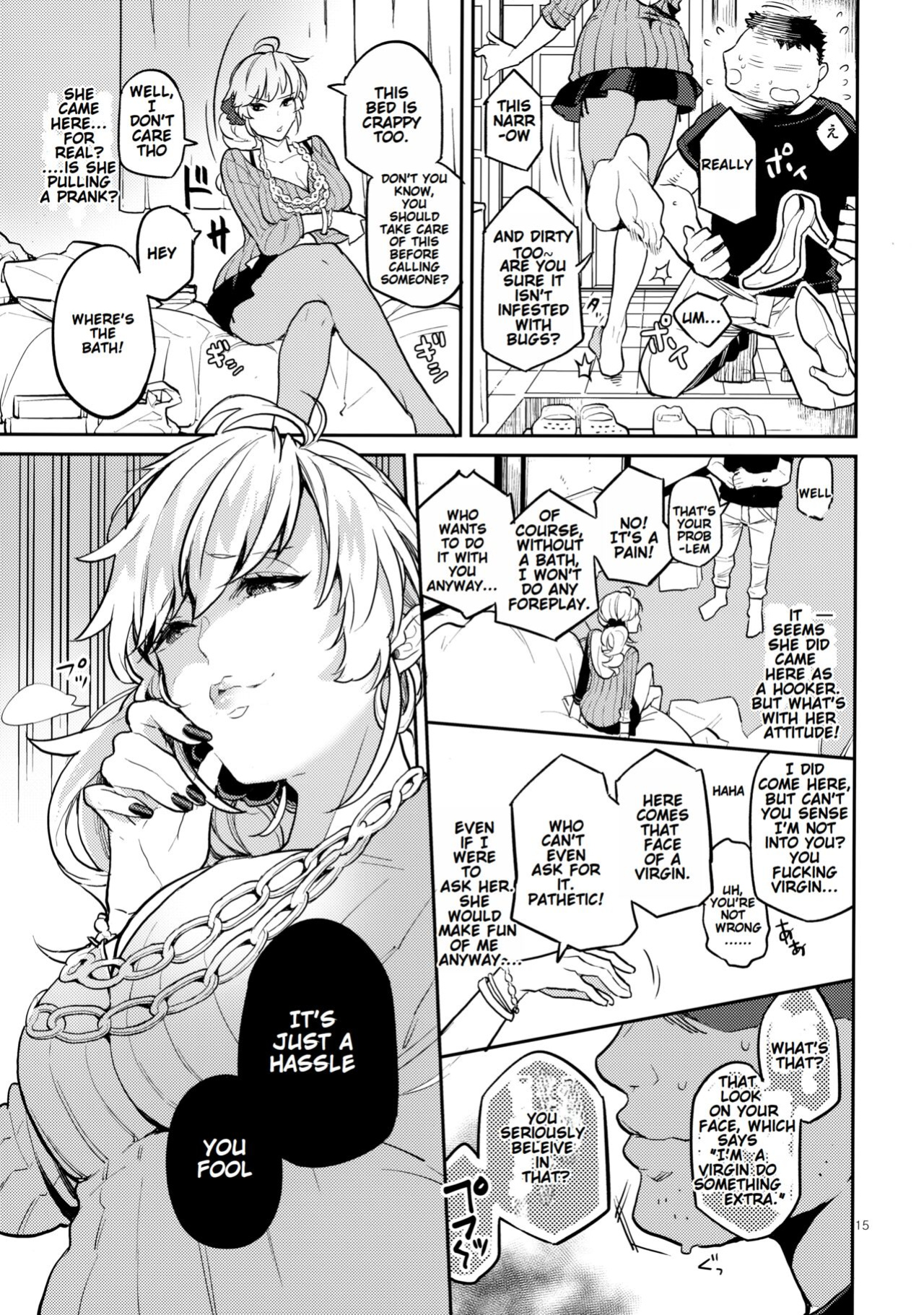 [Karegare (Kagami, Rei)] Doukyusei Fuuzoku | Hooker Classmates [Ivami Naparam]