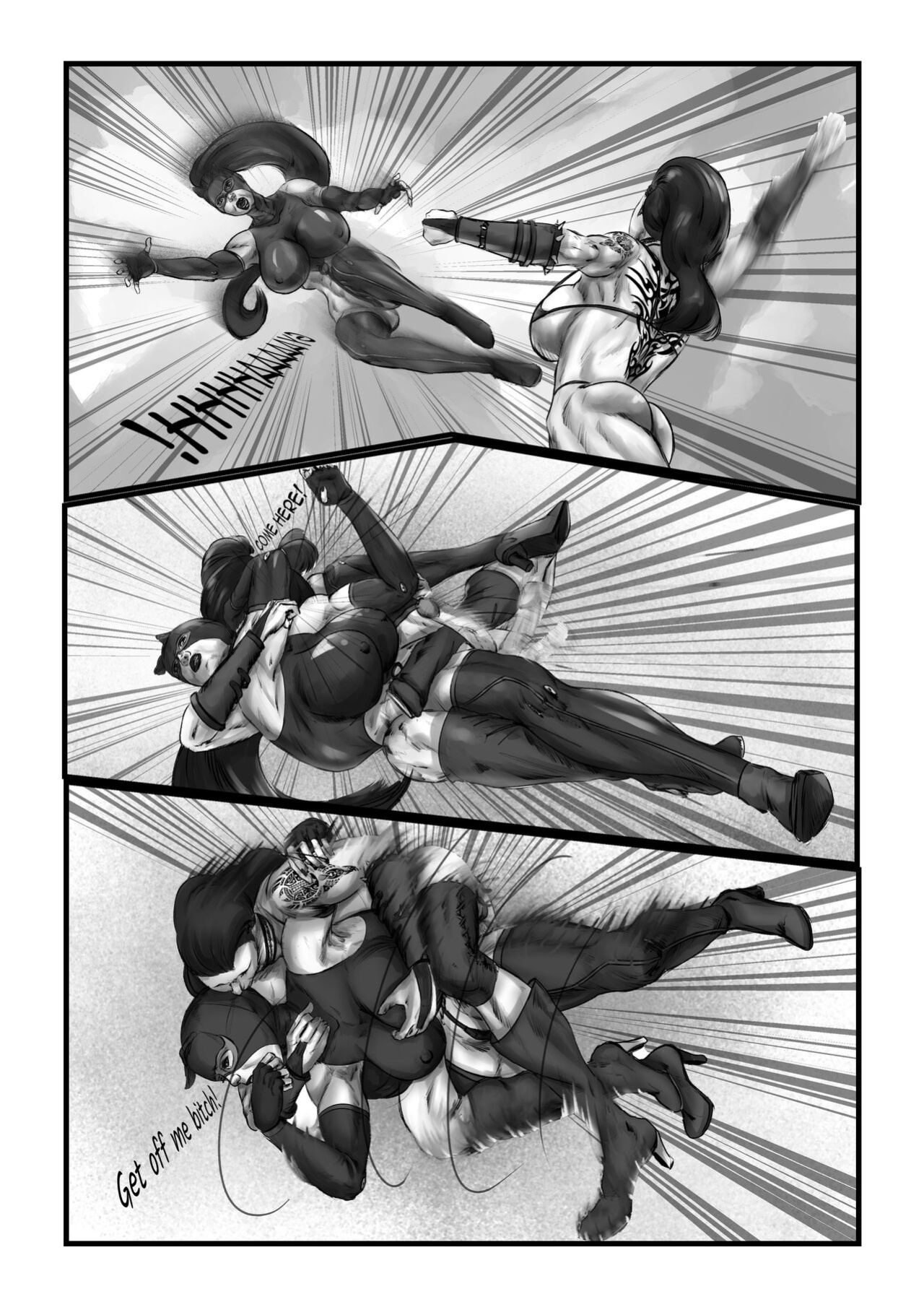 Super heroines XXX - Sakura Vs Savage Dick