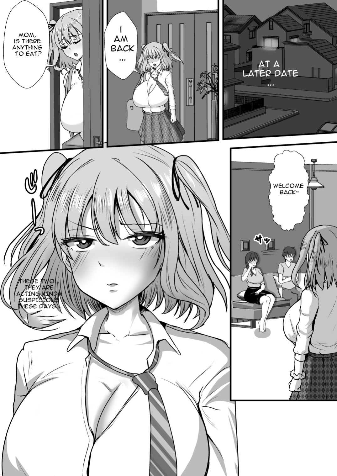 [Mokko Rich Vanilla Aji (Mokko Ritchie)] Oyakodon! Gibo to Gimai wa Ore no Chinpo Hanare ga Dekinai [Carl]