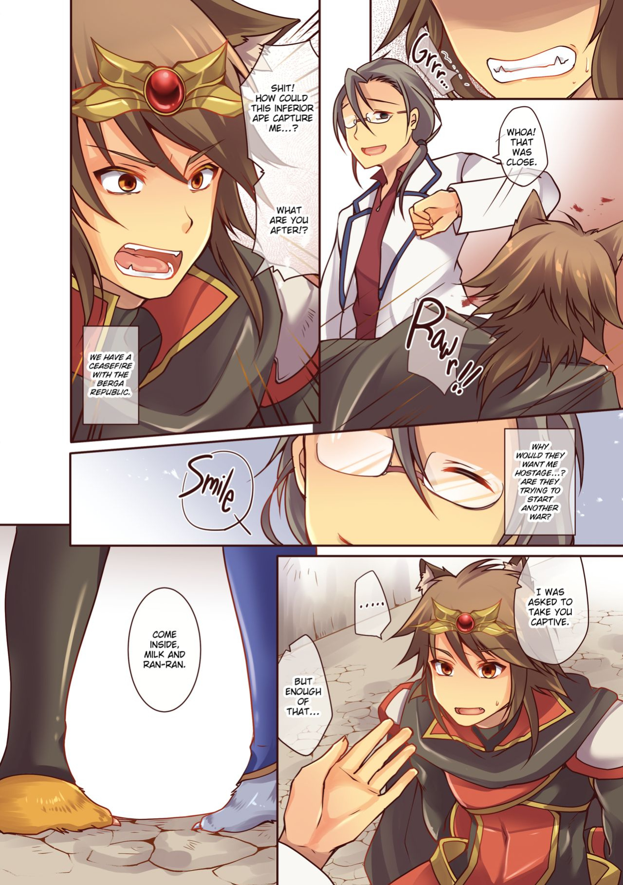 [TSF no F (Yotsuba Chika)] Ochiru Ouji -α to ω- | Fallen Prince -from α to ω-