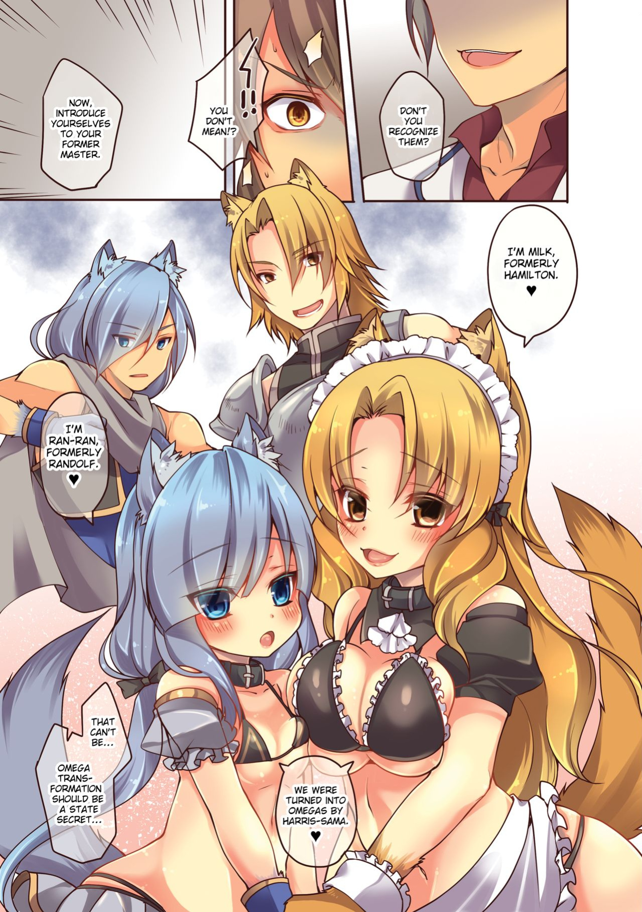 [TSF no F (Yotsuba Chika)] Ochiru Ouji -α to ω- | Fallen Prince -from α to ω-