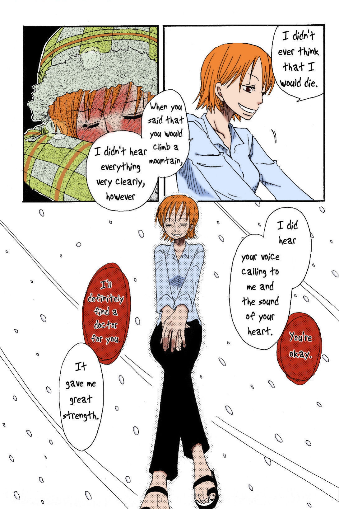[CHANNEL KING (Fujisaki Kazuko)] Dakishimetara Kiss o Shiyou. (One Piece) [Colorized]