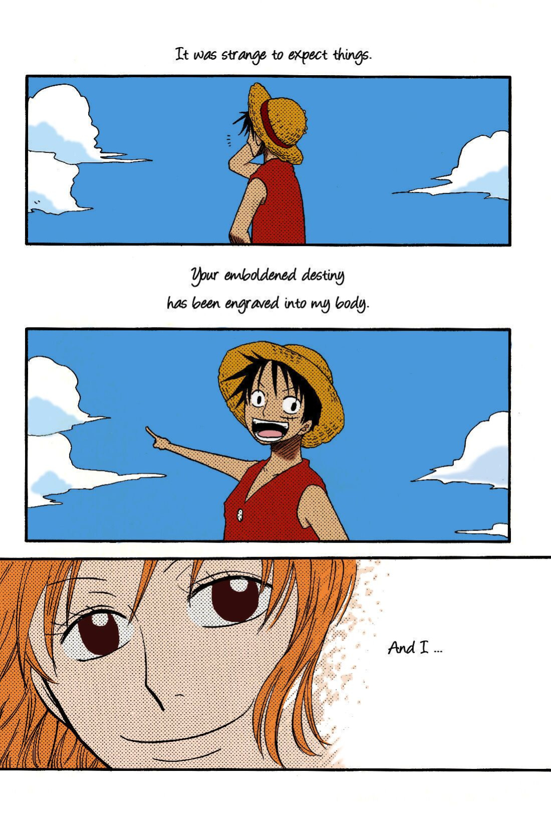 [CHANNEL KING (Fujisaki Kazuko)] Dakishimetara Kiss o Shiyou. (One Piece) [Colorized]
