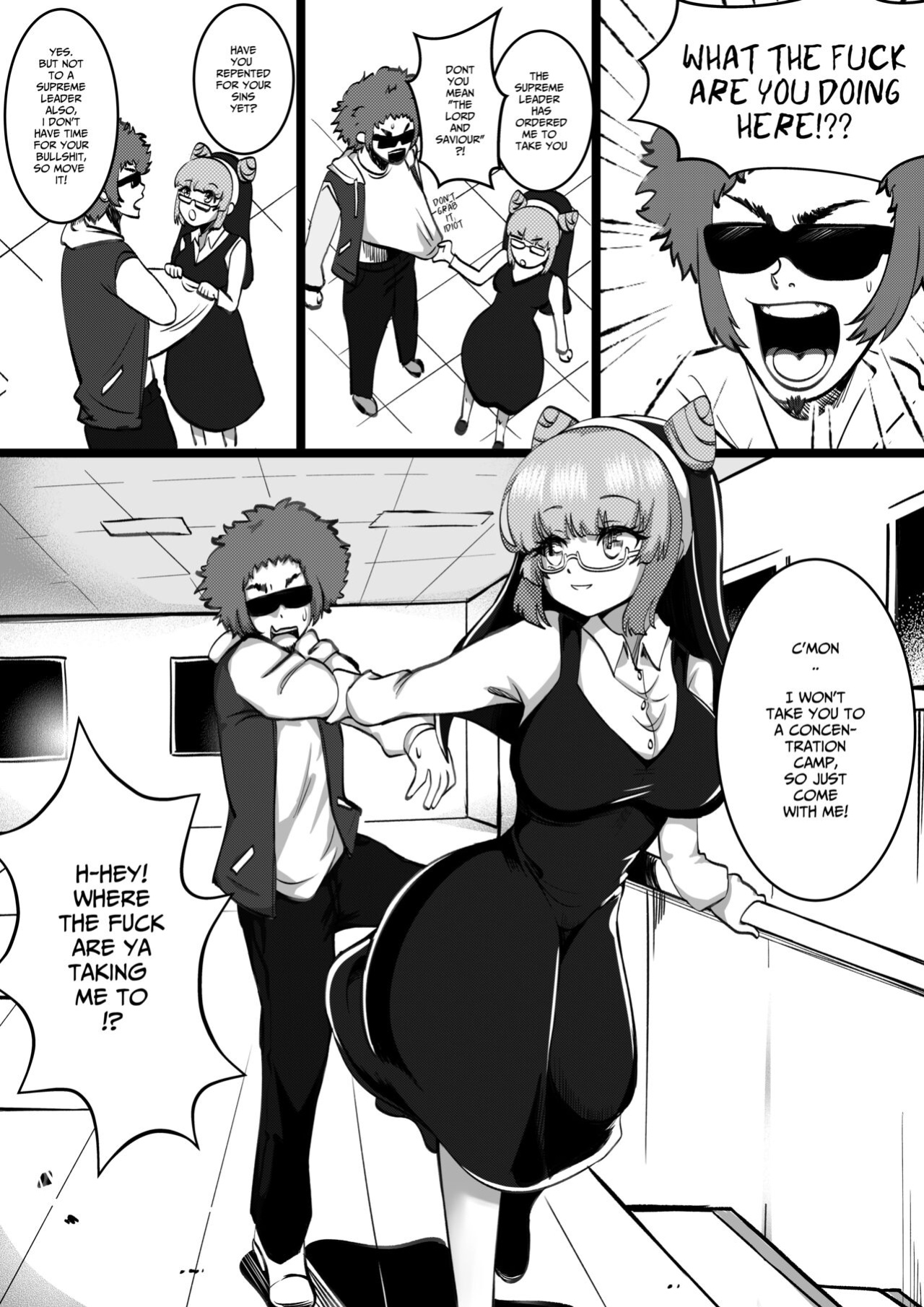 [Artist: puchik0] The Retarded President Series 1-2