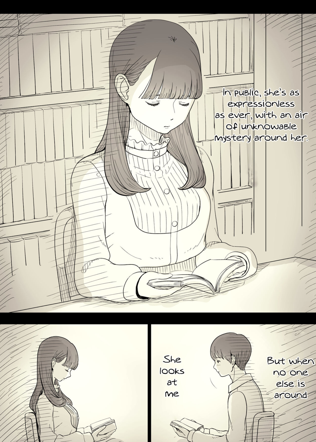 [Himawari no Tane (Taneno Nakami)] Bungaku Joshi ni Taberareru 4 | Eaten Up by the Bookworm Girl 4