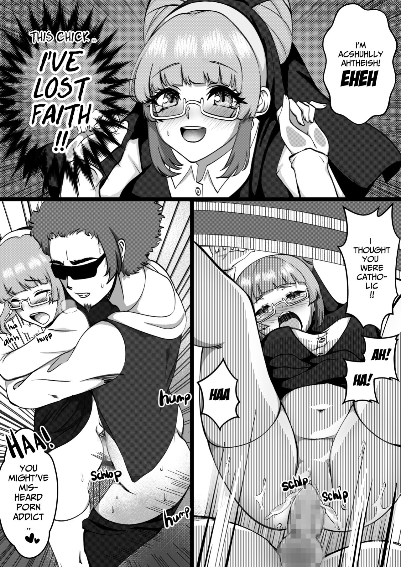 [Artist: puchik0] The Retarded Nun made me sign up on a different Religion