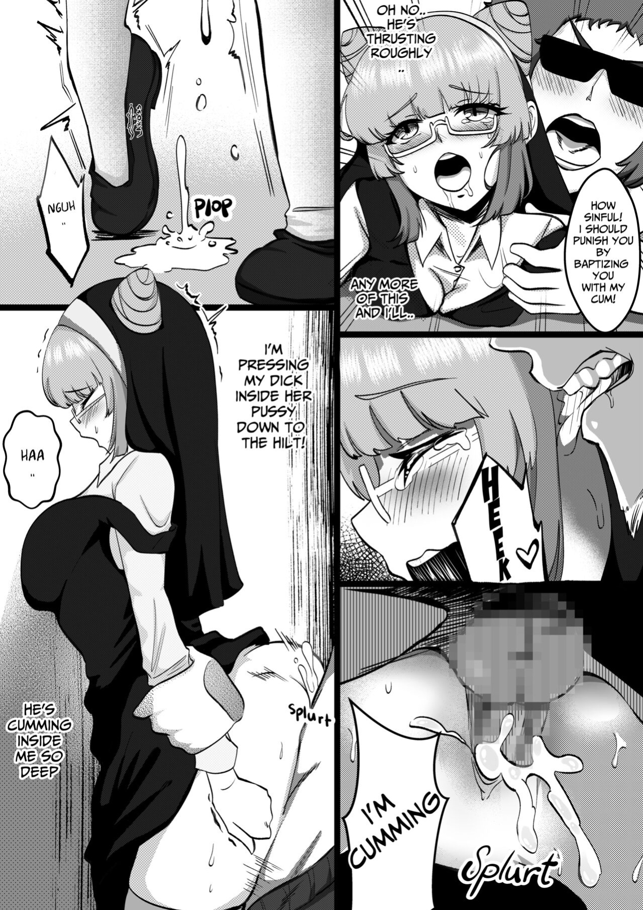 [Artist: puchik0] The Retarded Nun made me sign up on a different Religion