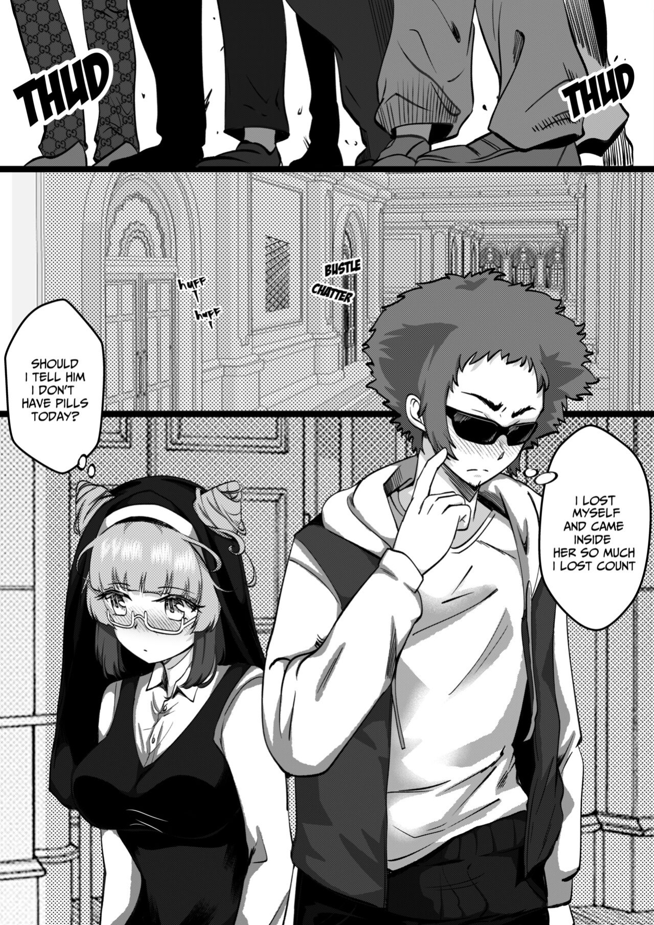[Artist: puchik0] The Retarded Nun made me sign up on a different Religion