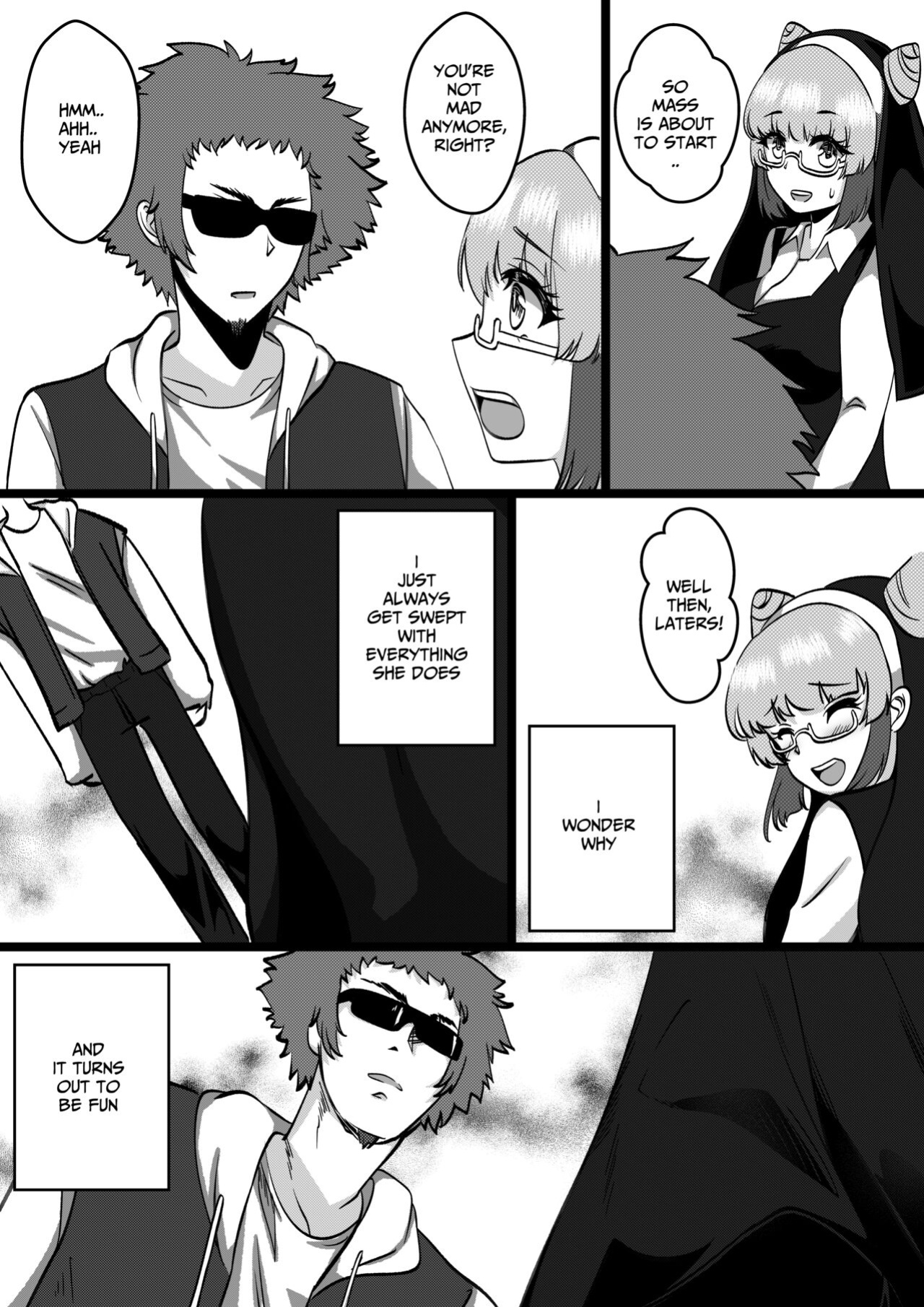 [Artist: puchik0] The Retarded Nun made me sign up on a different Religion