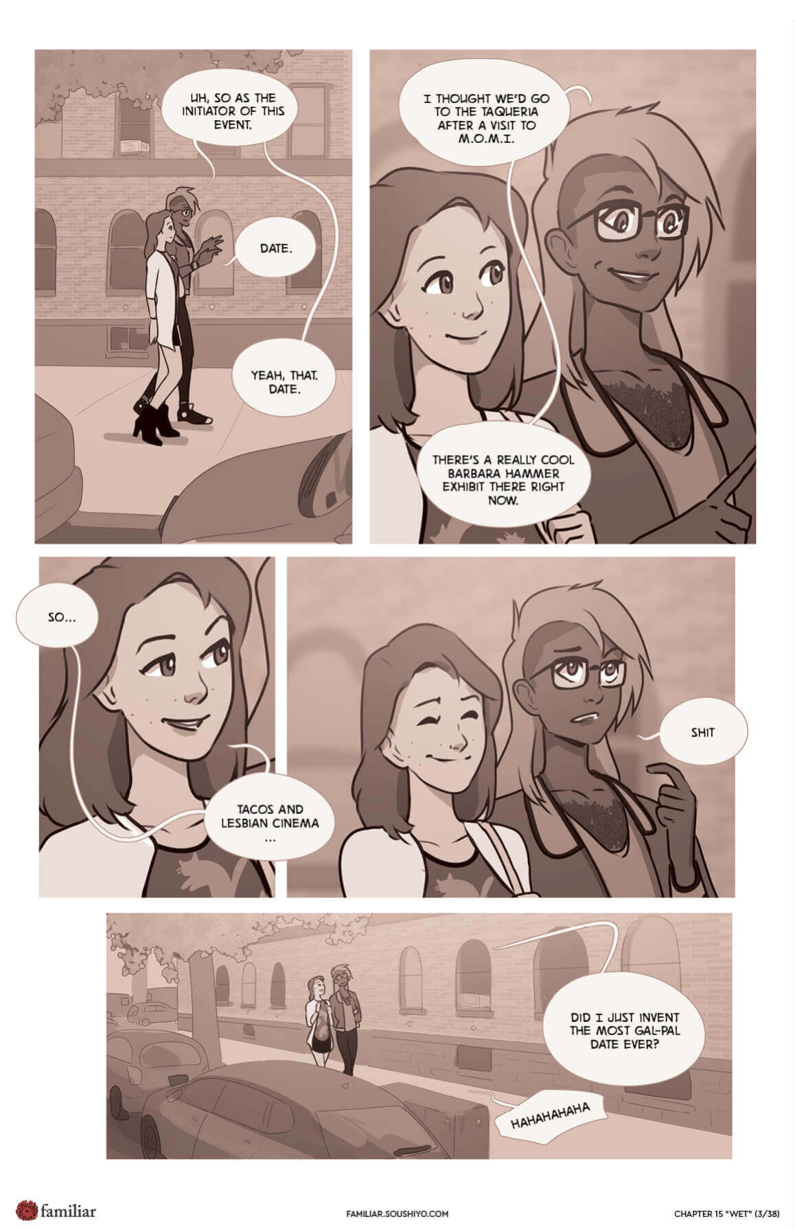Familiar [Soushiyo] - Act 2 - Chapter 15 - Wet Part 1