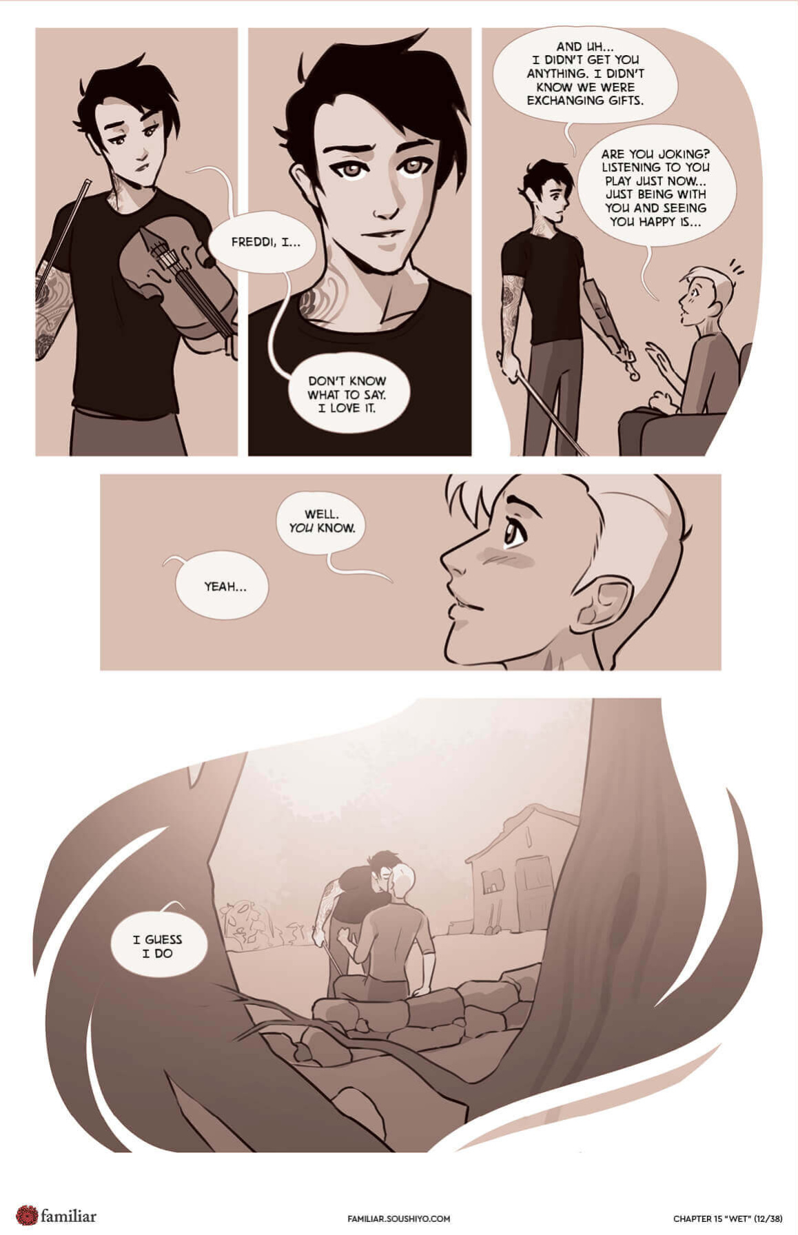 Familiar [Soushiyo] - Act 2 - Chapter 15 - Wet Part 1