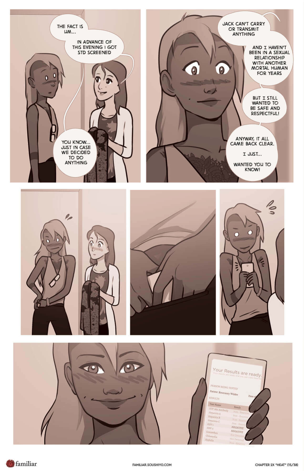 Familiar [Soushiyo] - Act 2 - Chapter 15 - Wet Part 1