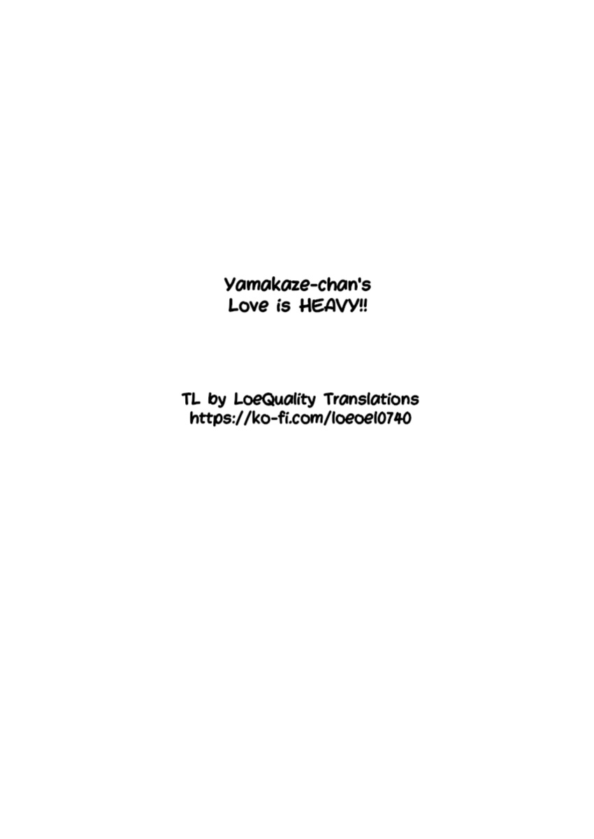 [Akutensoushin (Kokutou Nikke)] Yamakaze-chan wa Ai ga Omoi!! | Yamakaze's love is HEAVY!! (Kantai Collection -KanColle-) [LoeQuality Translations]