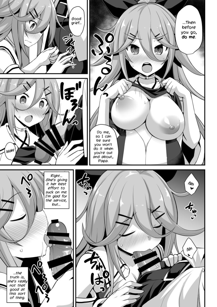 [Akutensoushin (Kokutou Nikke)] Yamakaze-chan wa Ai ga Omoi!! | Yamakaze's love is HEAVY!! (Kantai Collection -KanColle-) [LoeQuality Translations]