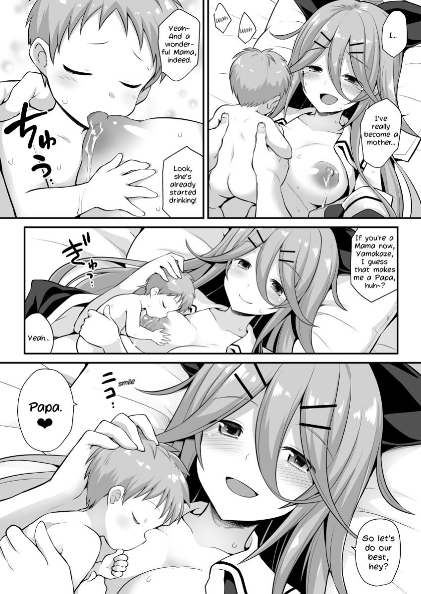 [Akutensoushin (Kokutou Nikke)] Yamakaze-chan wa Ai ga Omoi!! | Yamakaze's love is HEAVY!! (Kantai Collection -KanColle-) [LoeQuality Translations]
