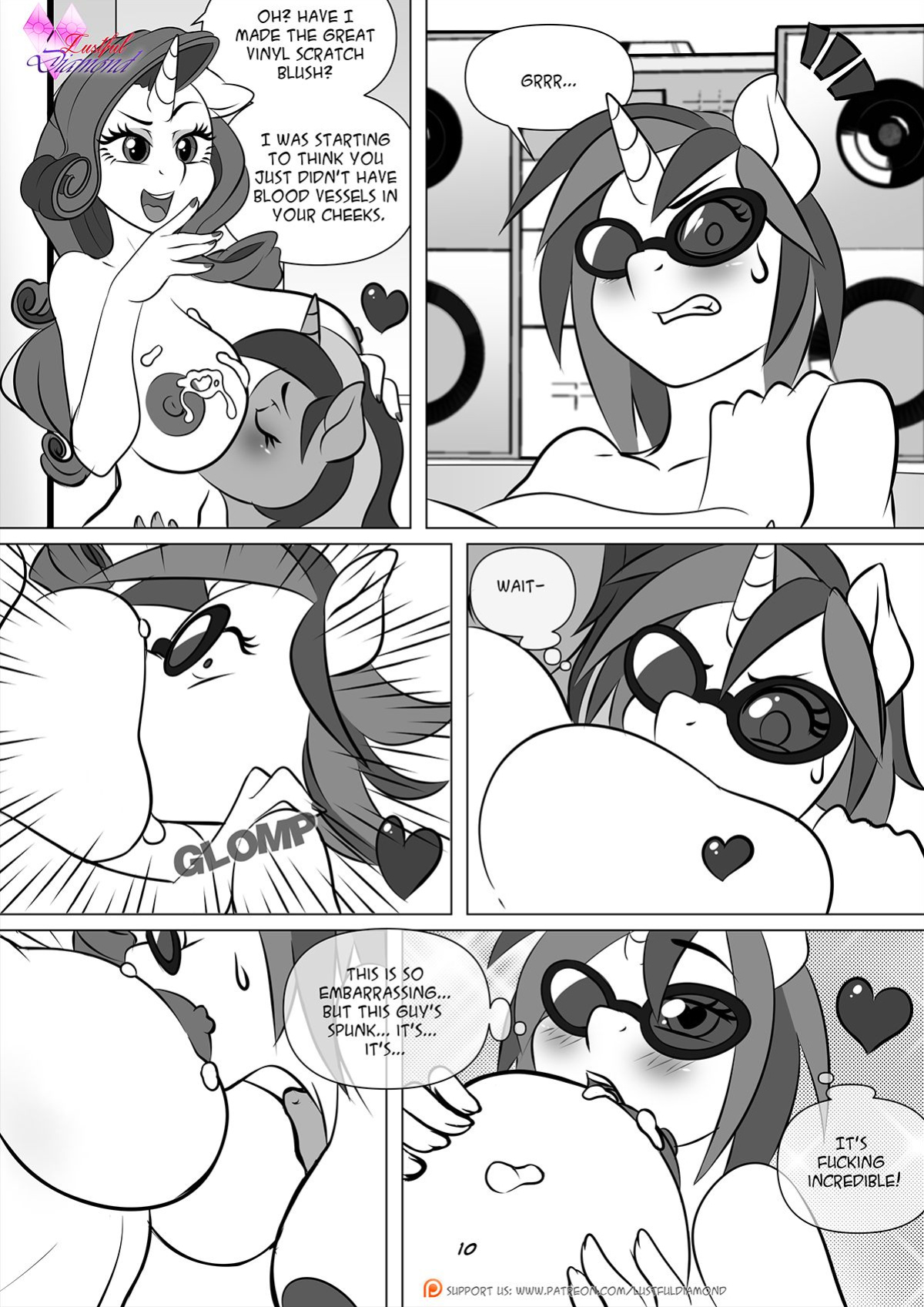 [Pia-Sama] Lustful Diamond - In the Pool (My Little Pony: Friendship is Magic)