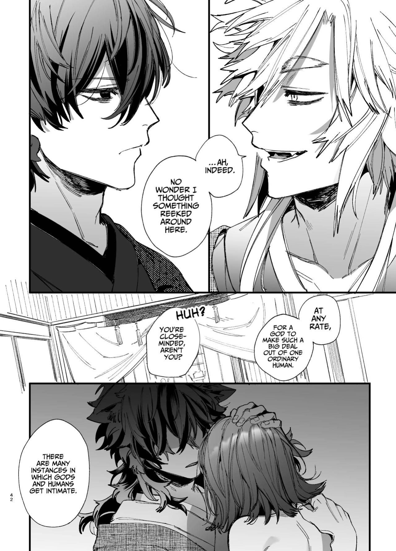 [Umenegi Daimyoujin (Umekoppe)] Saikyou Himokuzu Haraiya Ren-kun ni Dakitsubusareru made 2 | Until the Trashiest Boy Toy Exorcist Ren-kun Crushes Me in His Embrace 2