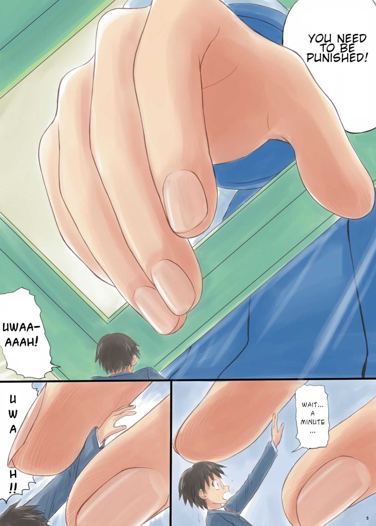 (C81) [Ashurame Gajoh (Manzi_SS, Shirousagi, etc)] Kairiki Kyodai Musume | Superhuman Strength Giantess (Various)