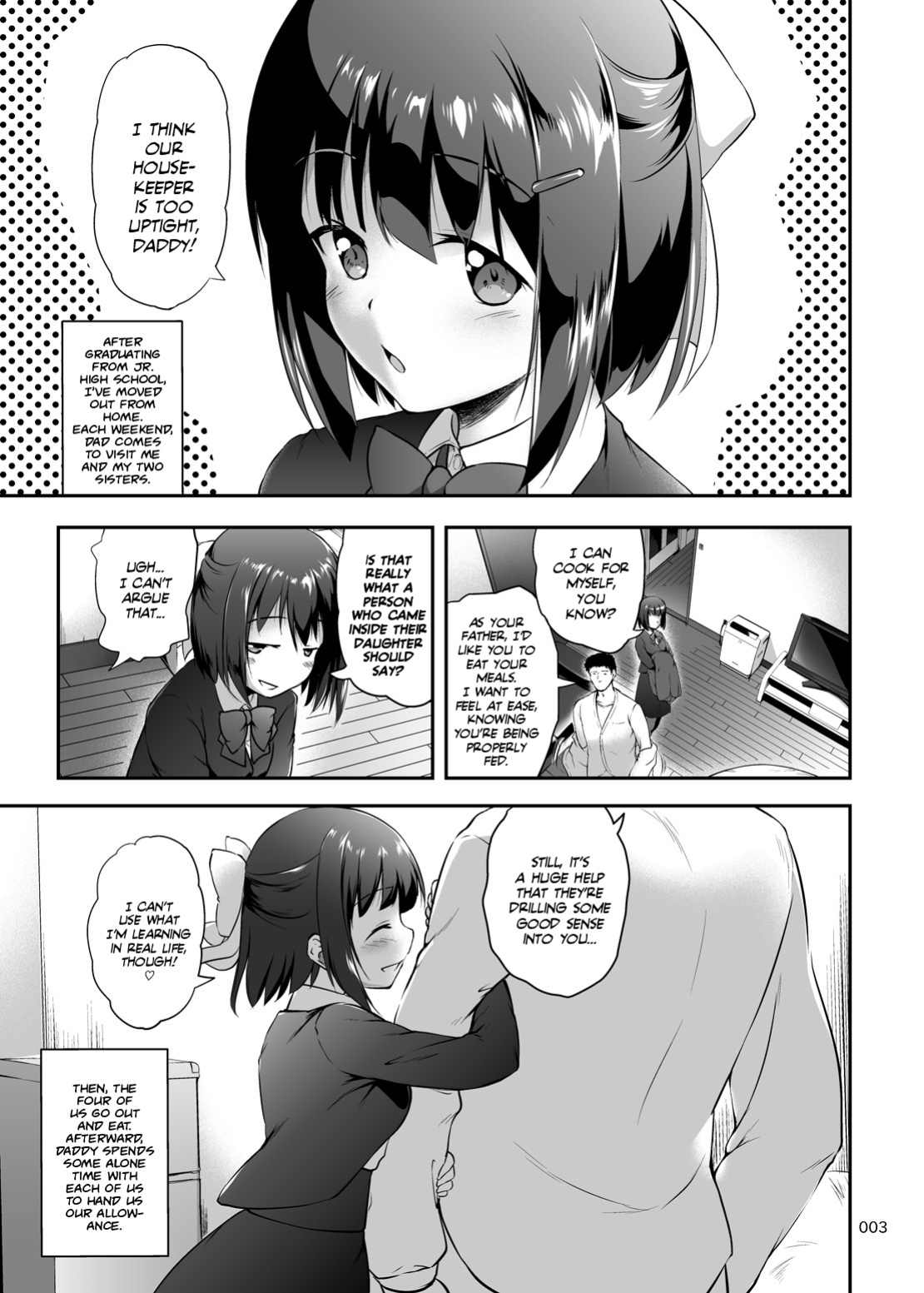 [Kajimura Market (Kajimura Kajima)] Nakadashi! Papachin Junkie ~ Oyako Jusei Ninshin Bote H mo Aru yo | Dad's Dick Junkie Daughter - I Love Creampie - Vol. 01 [Team Rabu2]