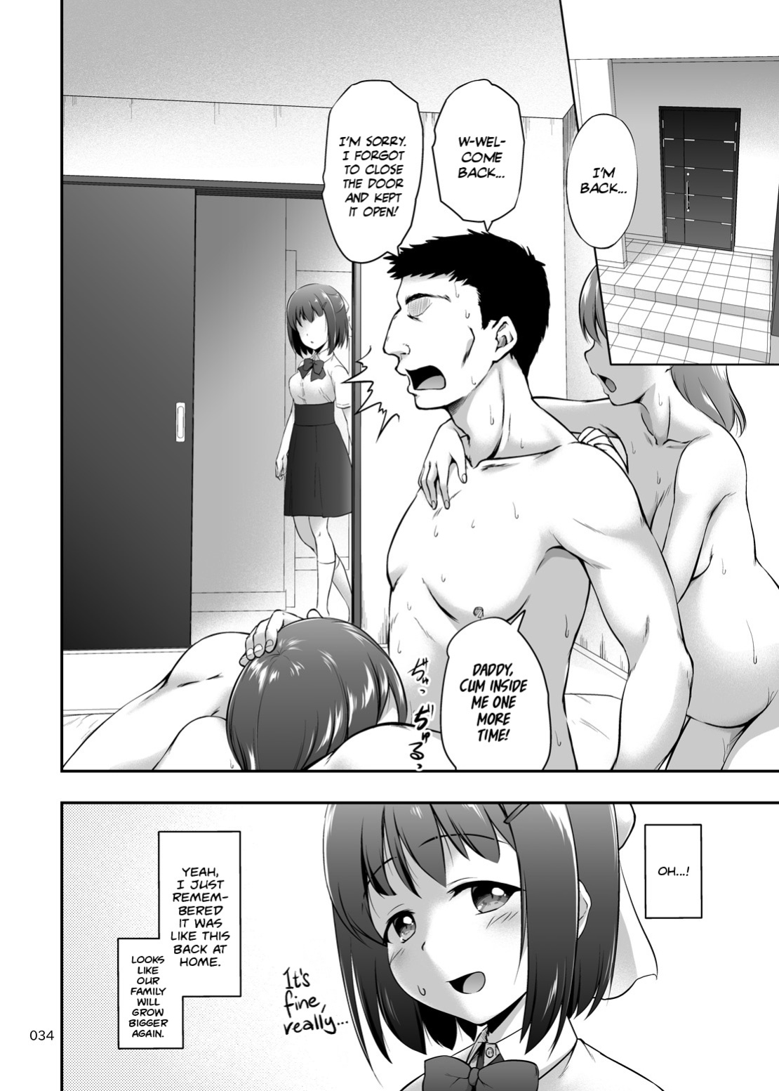 [Kajimura Market (Kajimura Kajima)] Nakadashi! Papachin Junkie ~ Oyako Jusei Ninshin Bote H mo Aru yo | Dad's Dick Junkie Daughter - I Love Creampie - Vol. 01 [Team Rabu2]