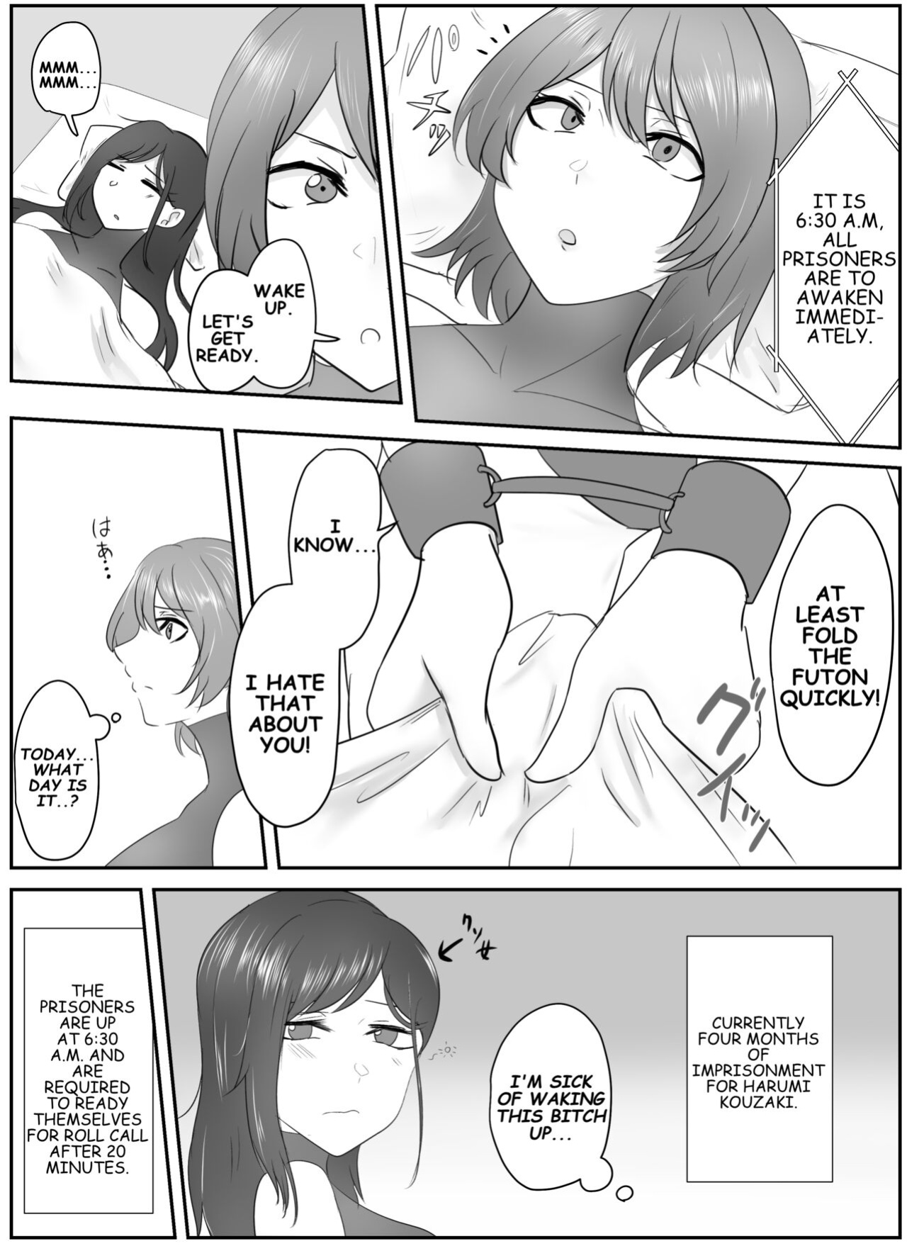 A young lady being arrested 10-14