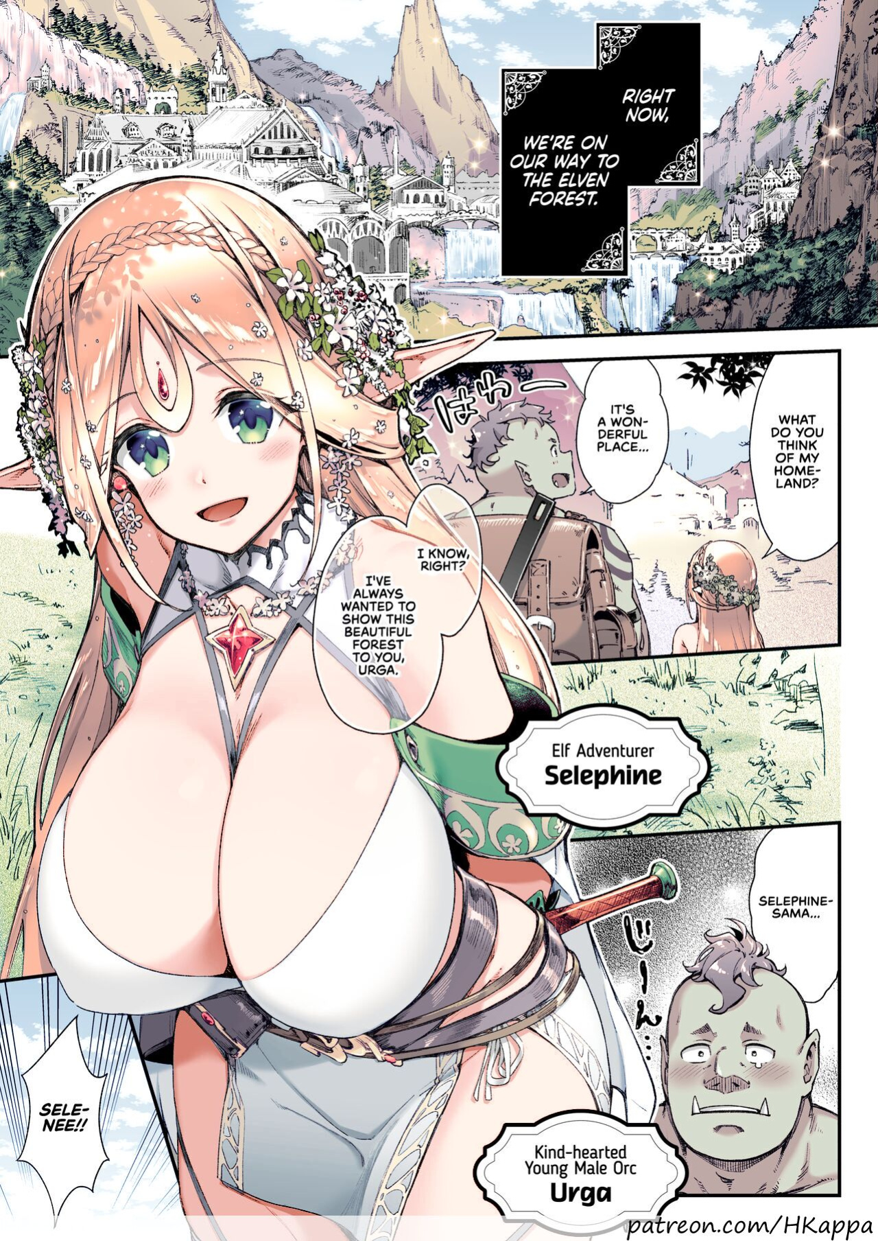 [Ichinose Land] Oideyo! Midarana Elf no Mori | Come to the Forest of the Lewd Elves! [RedLantern] [Colorized]