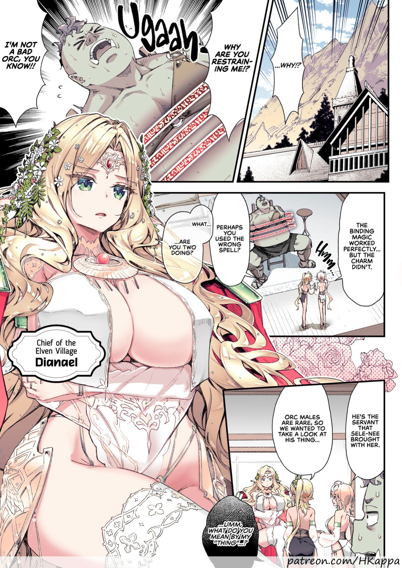 [Ichinose Land] Oideyo! Midarana Elf no Mori | Come to the Forest of the Lewd Elves! [RedLantern] [Colorized]