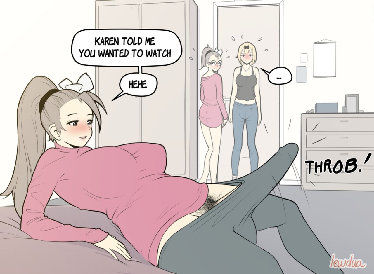 [Lewdua] Karen showing Nessie the truth (Hairy)