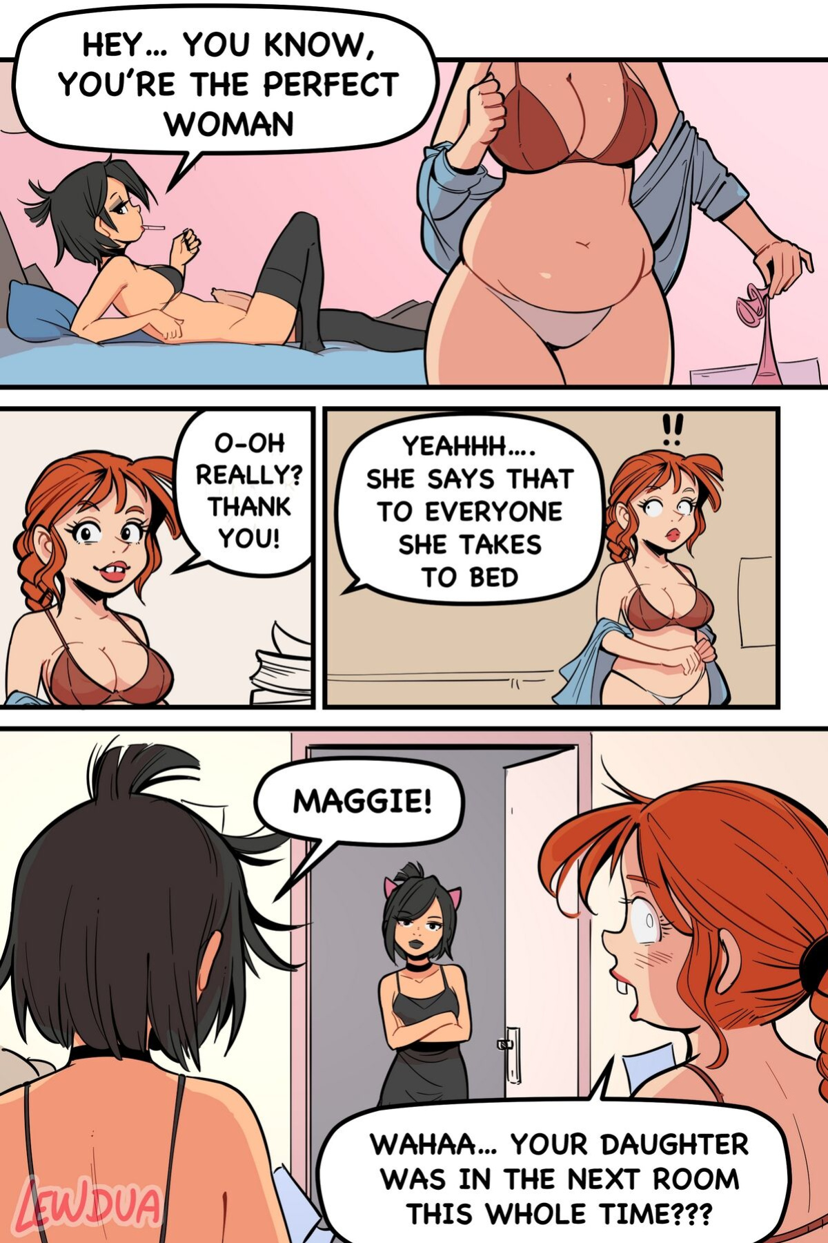 [Lewdua] A typical day at Morgan's