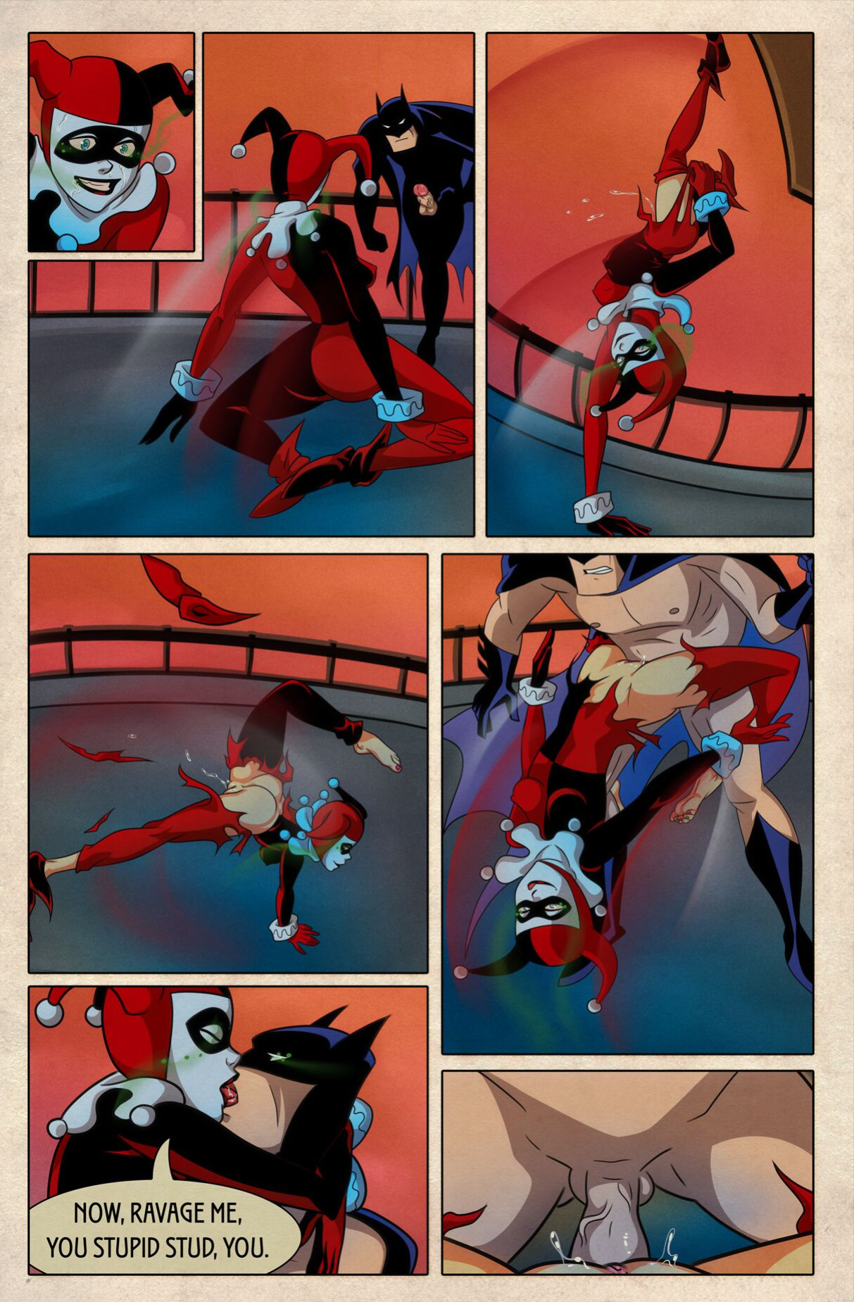 [Elmrtev] Harley's Tricks (Batman)