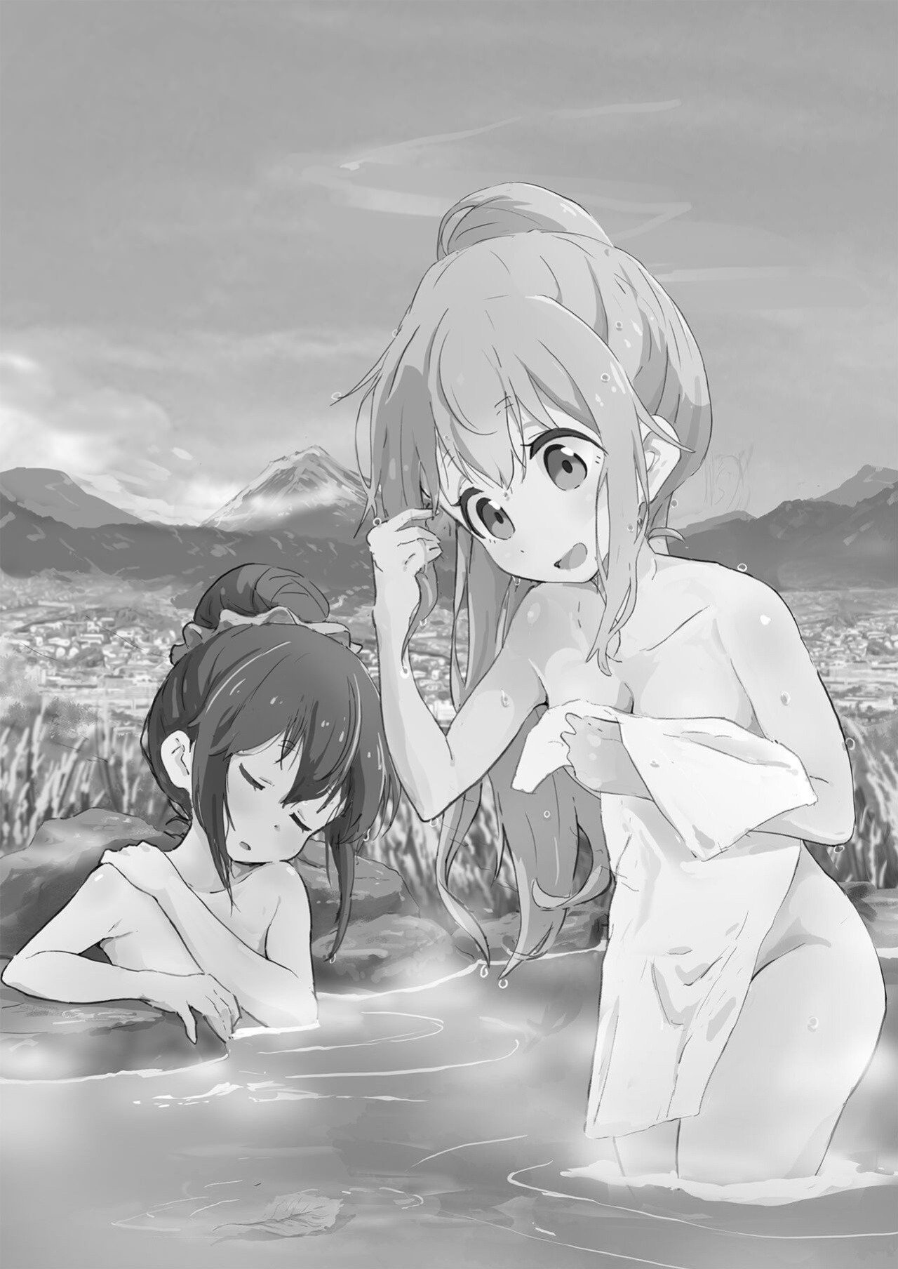[Muraimura] Nade Rin ga Onsen de | Nade Rin at the Onsen (Yuru Camp△) [Round Circle Translation Group]