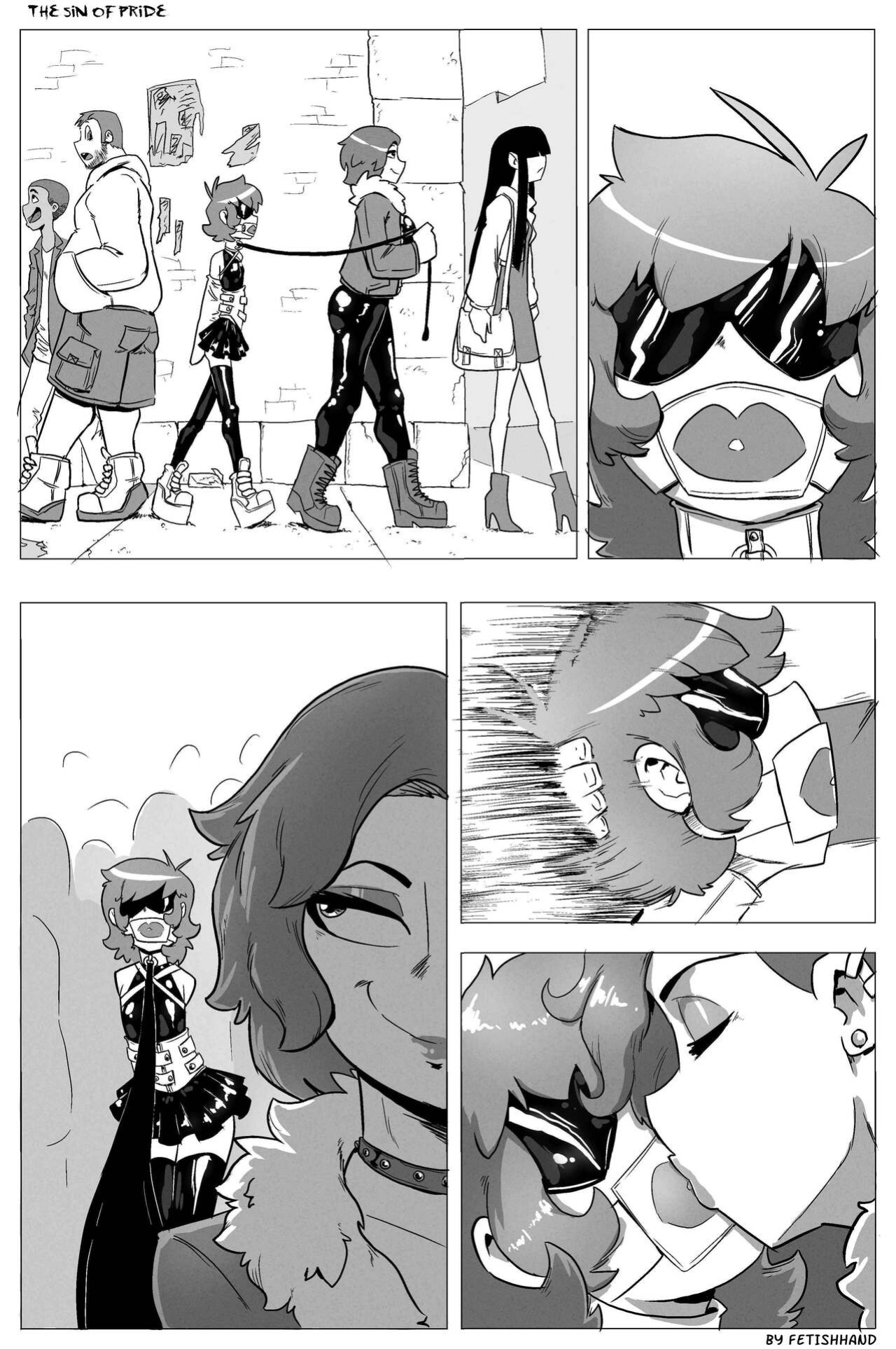 Fetishhand: Seven Deadly Sins comic