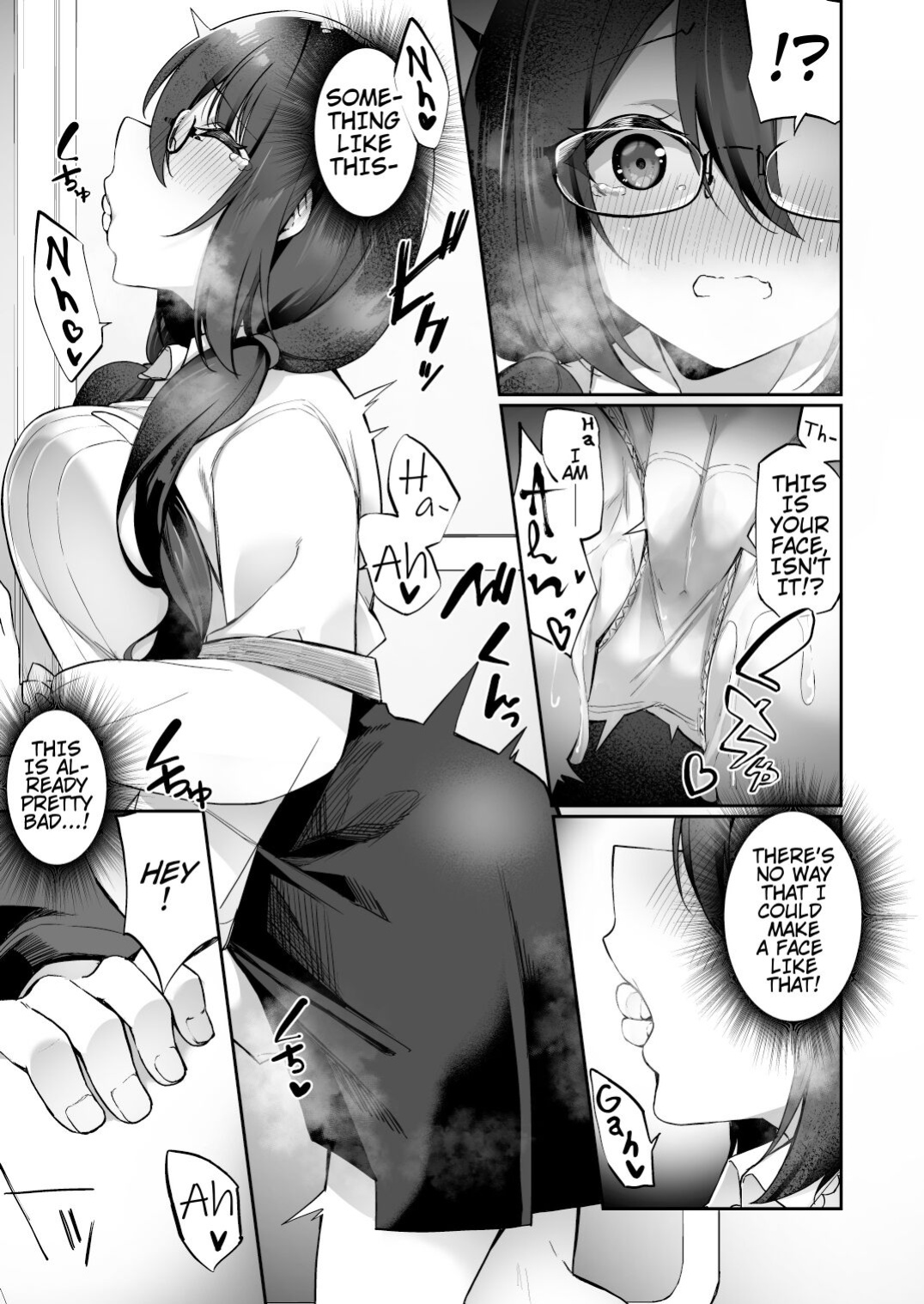 [Amuai Okashi Seisakusho (Kanmuri)] I Switched Bodies with my Large-Breasted Yandere Junior Who is Aroused Just by Hearing the Sound of My Voice! [Round Circle Translation Group]