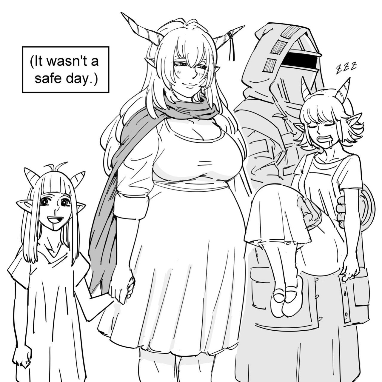 [BB (Baalbuddy) That One Time When the GACHA HORNED ELF Healer Tank claimed that She was doing a Medical Checkup and then did LEWD things to my BODY (Arknights)
