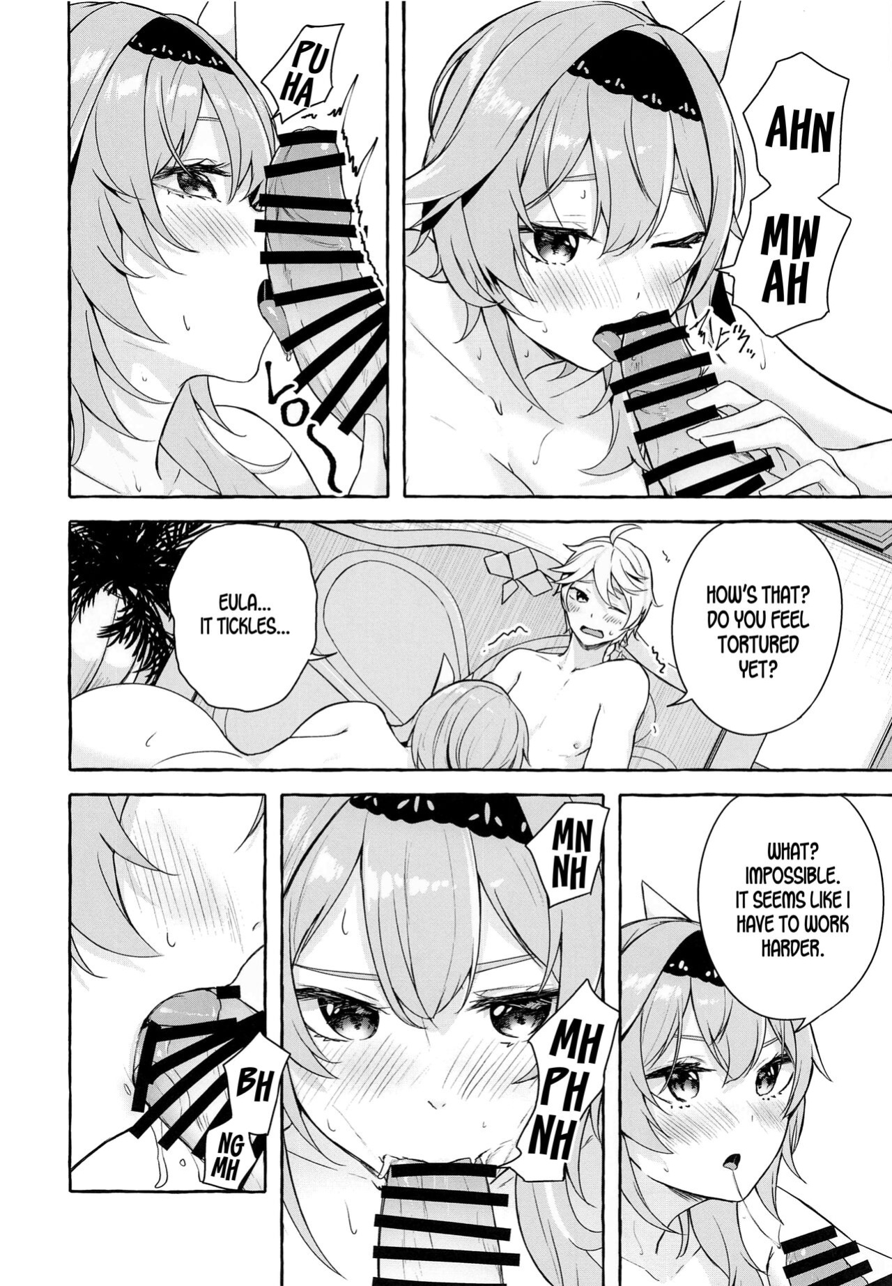 (C100) [Sawaraya Shoten (Sahara Gensei)] Eula's Melting Reaction (Genshin Impact) [LunaticSeibah]