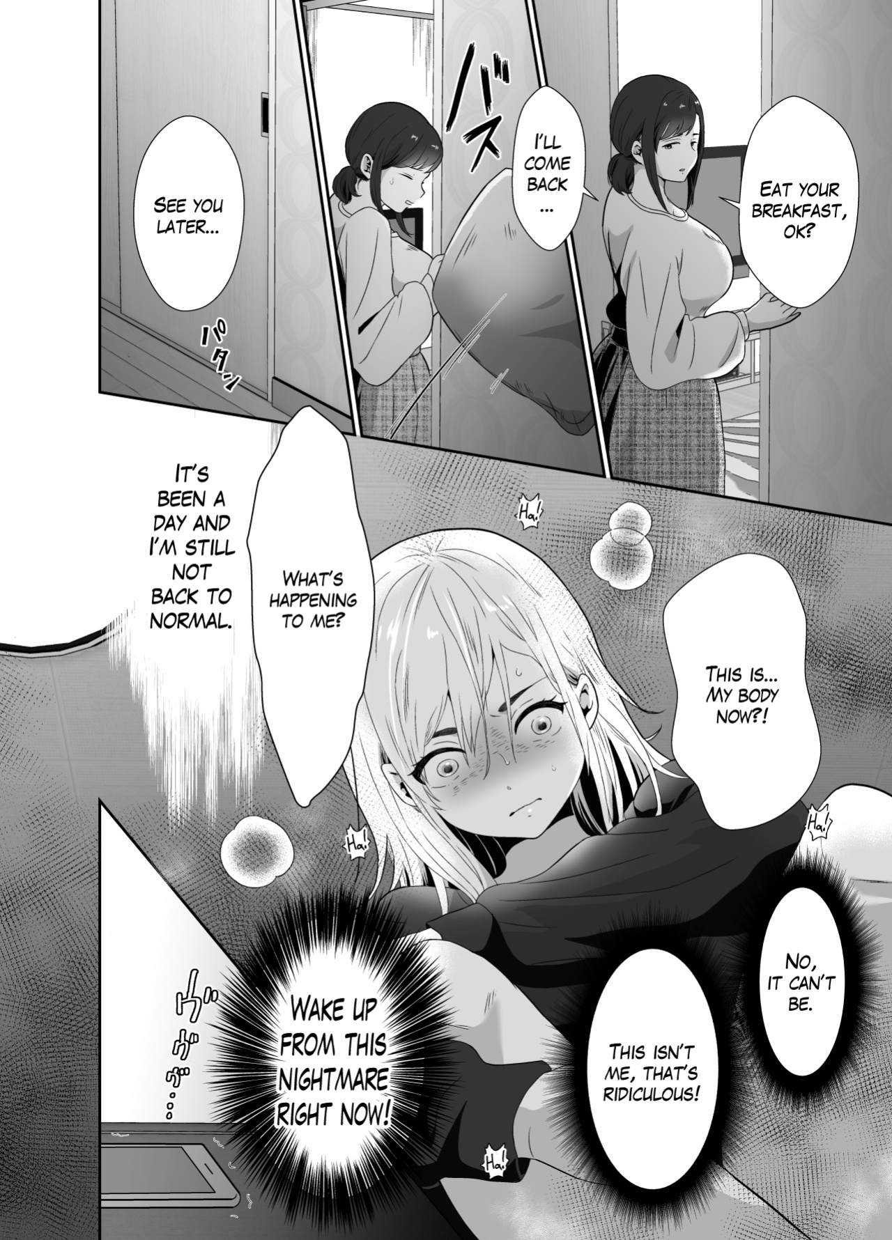 [Kinokko (Taguchi Monyata)] Uwakisyou no Otto ni Seitenkan Kusuri o Nomase Tsuzuketa Kekka | The Results of Making my Adulterous Husband Continuously Drink a Gender-Bending Drug [Blavatsky Project]