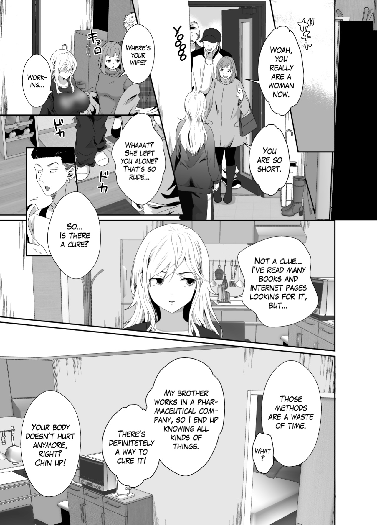 [Kinokko (Taguchi Monyata)] Uwakisyou no Otto ni Seitenkan Kusuri o Nomase Tsuzuketa Kekka | The Results of Making my Adulterous Husband Continuously Drink a Gender-Bending Drug [Blavatsky Project]